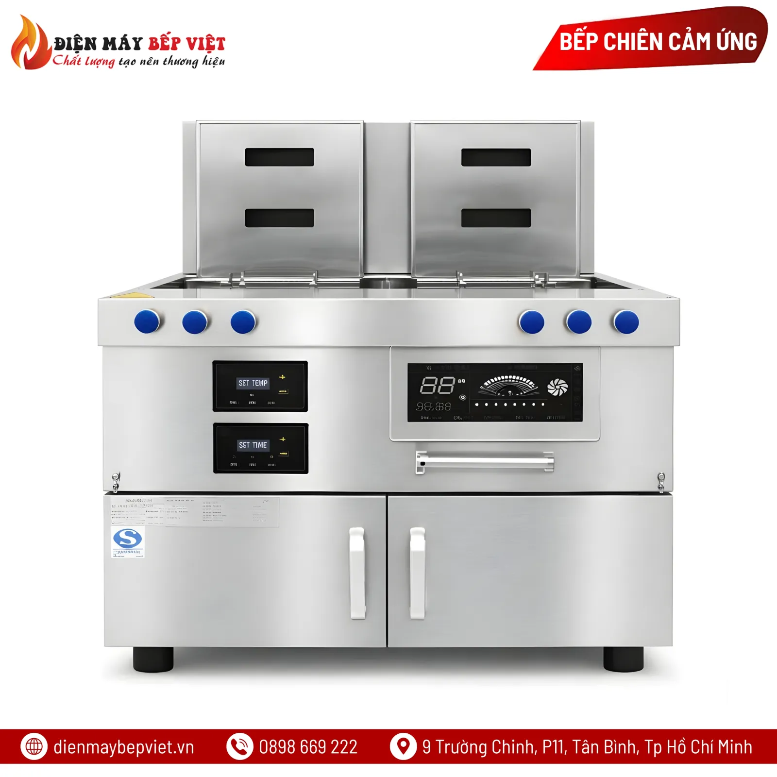 Bếp Chiên Cảm Ứng Một Ngăn 30 Lít BV-DFT30