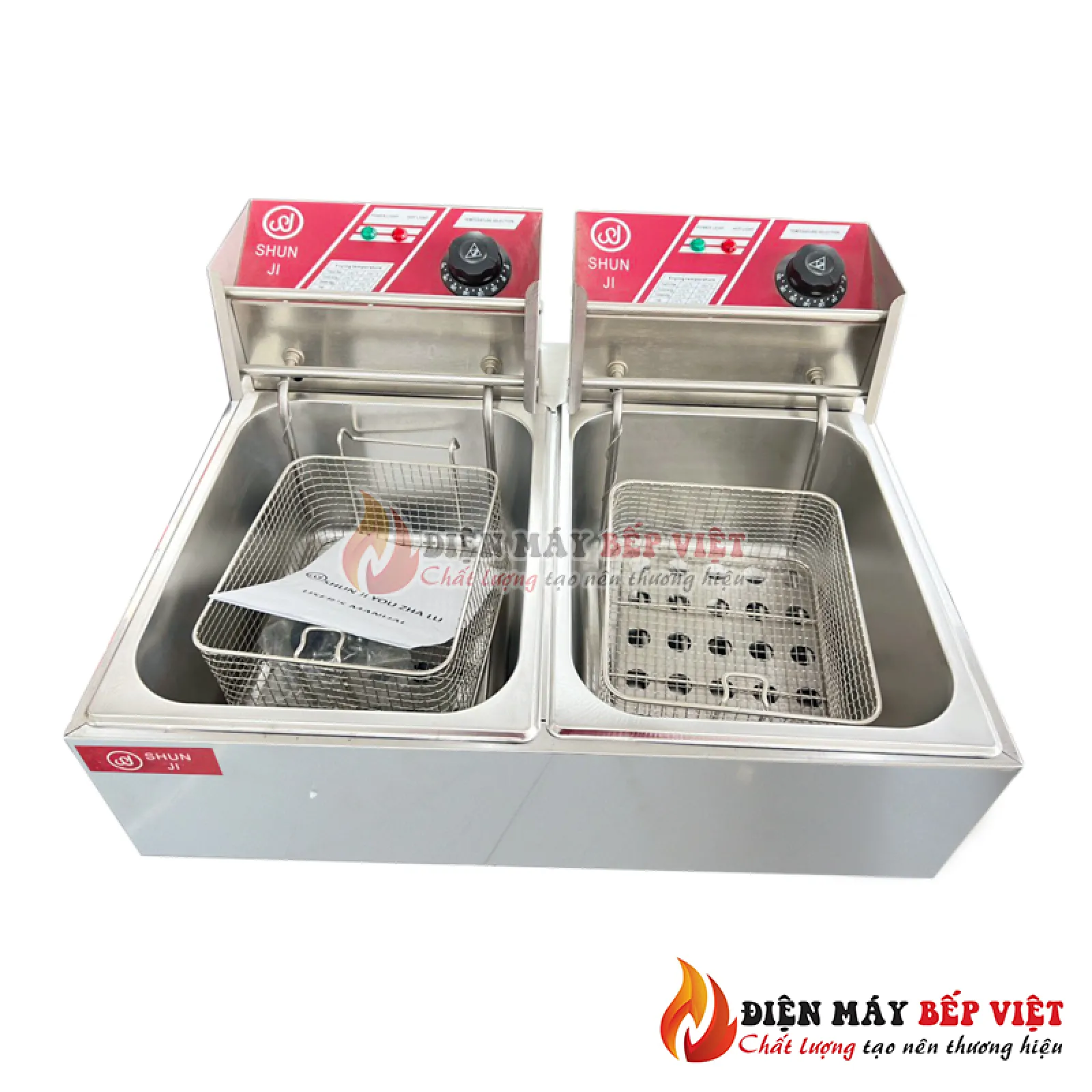 Máy Chiên Đôi SJ02 - 12 Lít