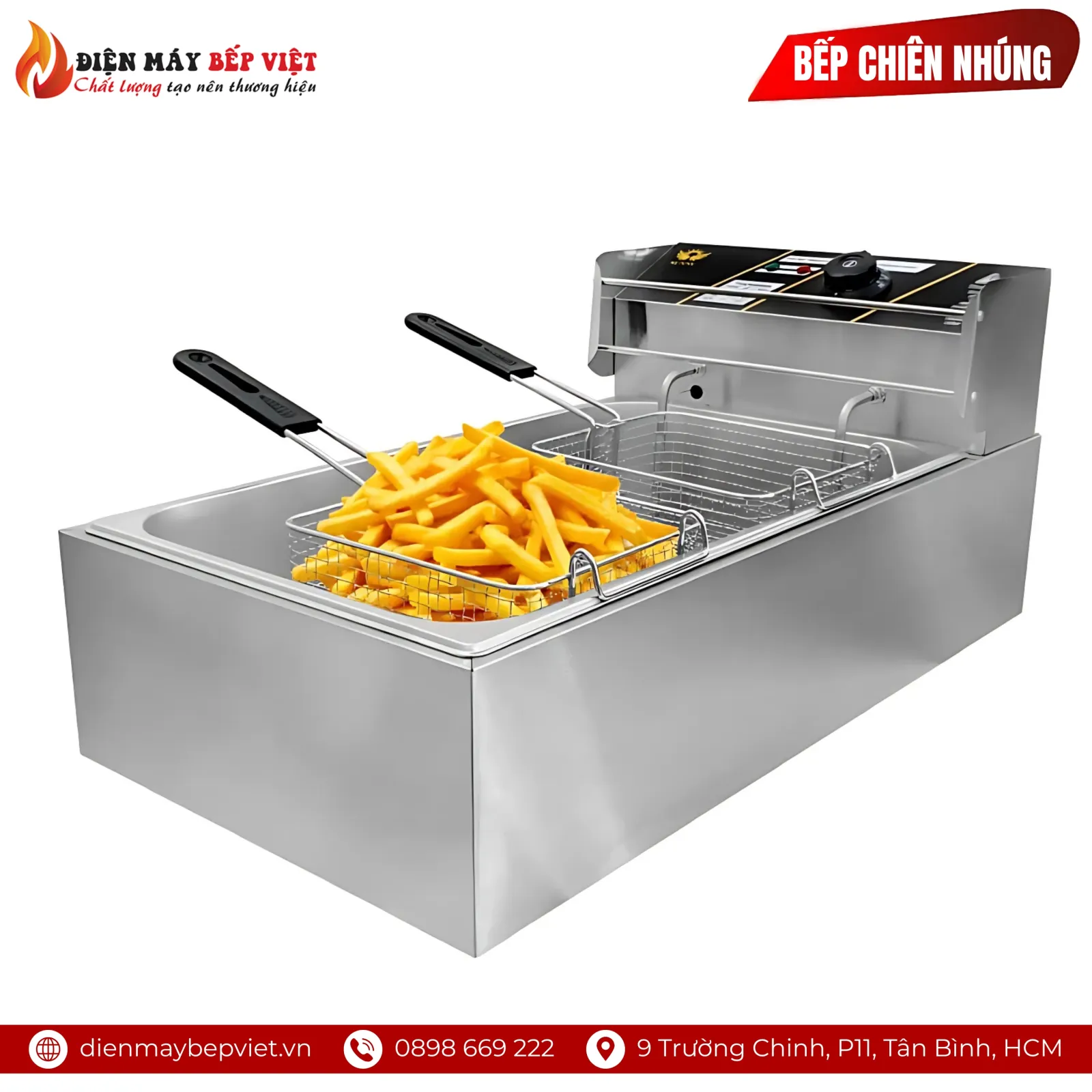 Bếp Chiên Nhúng Đơn 12L Sunny