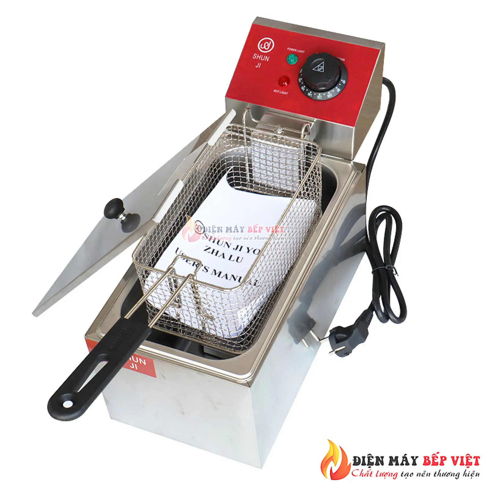 Nồi chiên nhúng đơn 4L Shunji SJ-EH4L
