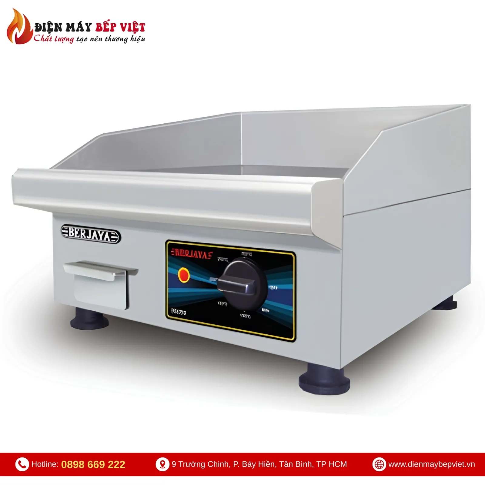Bếp Chiên Phẳng Dùng Điện Berjaya EG1750