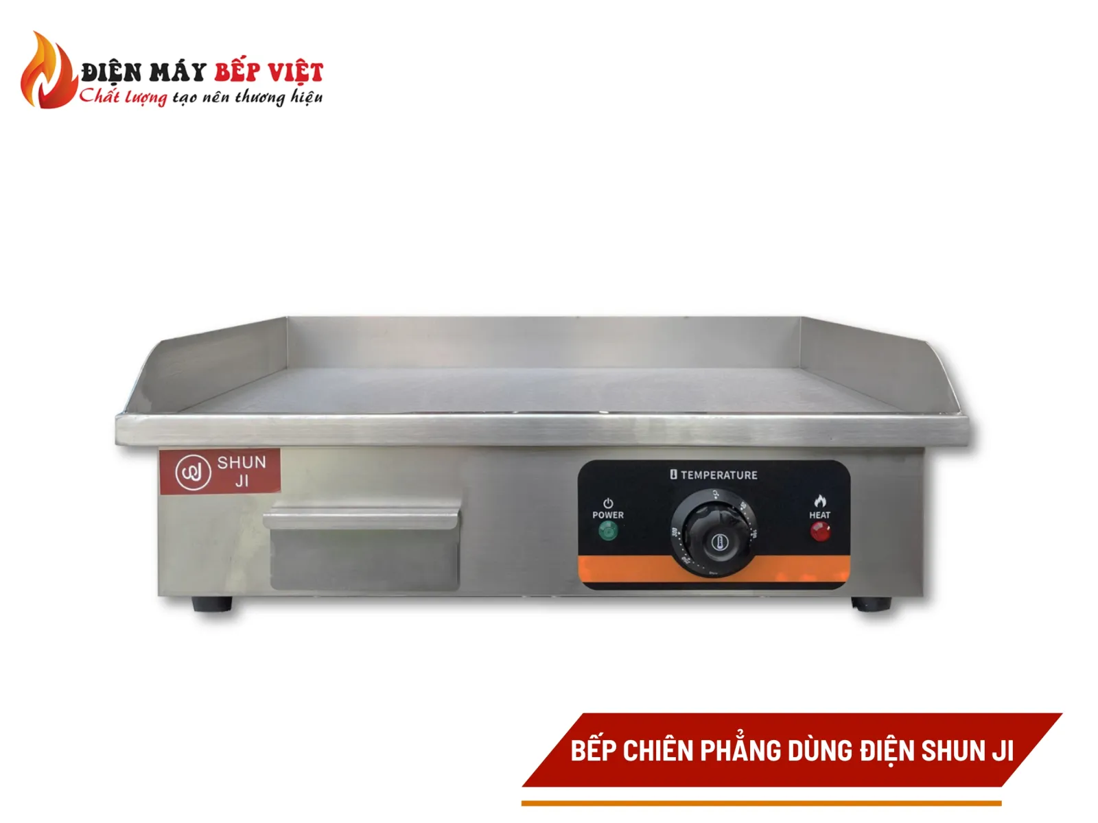Bếp Chiên Phẳng Dùng Điện Shun Ji