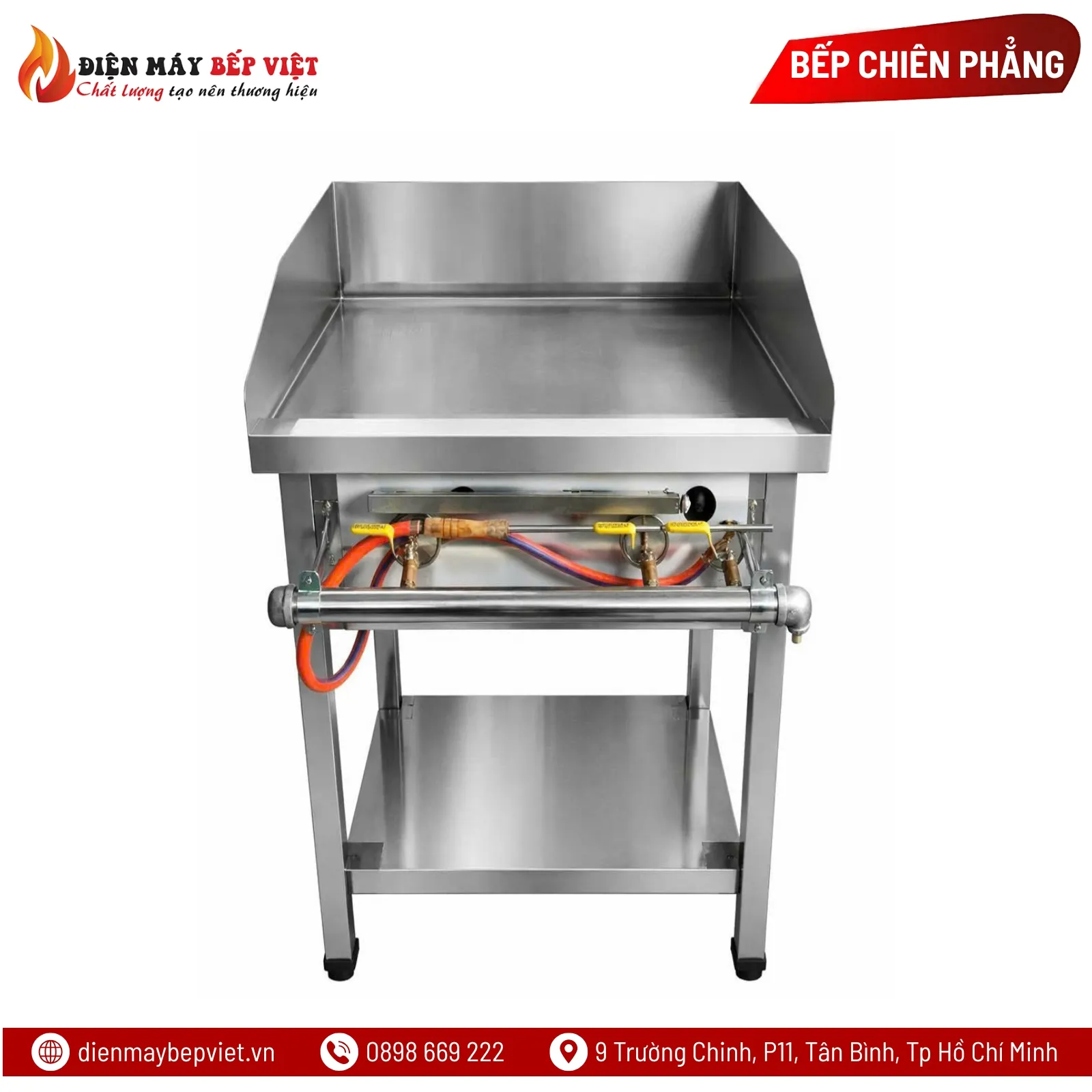 Bếp Chiên Phẳng Dùng Gas BV-TPS01