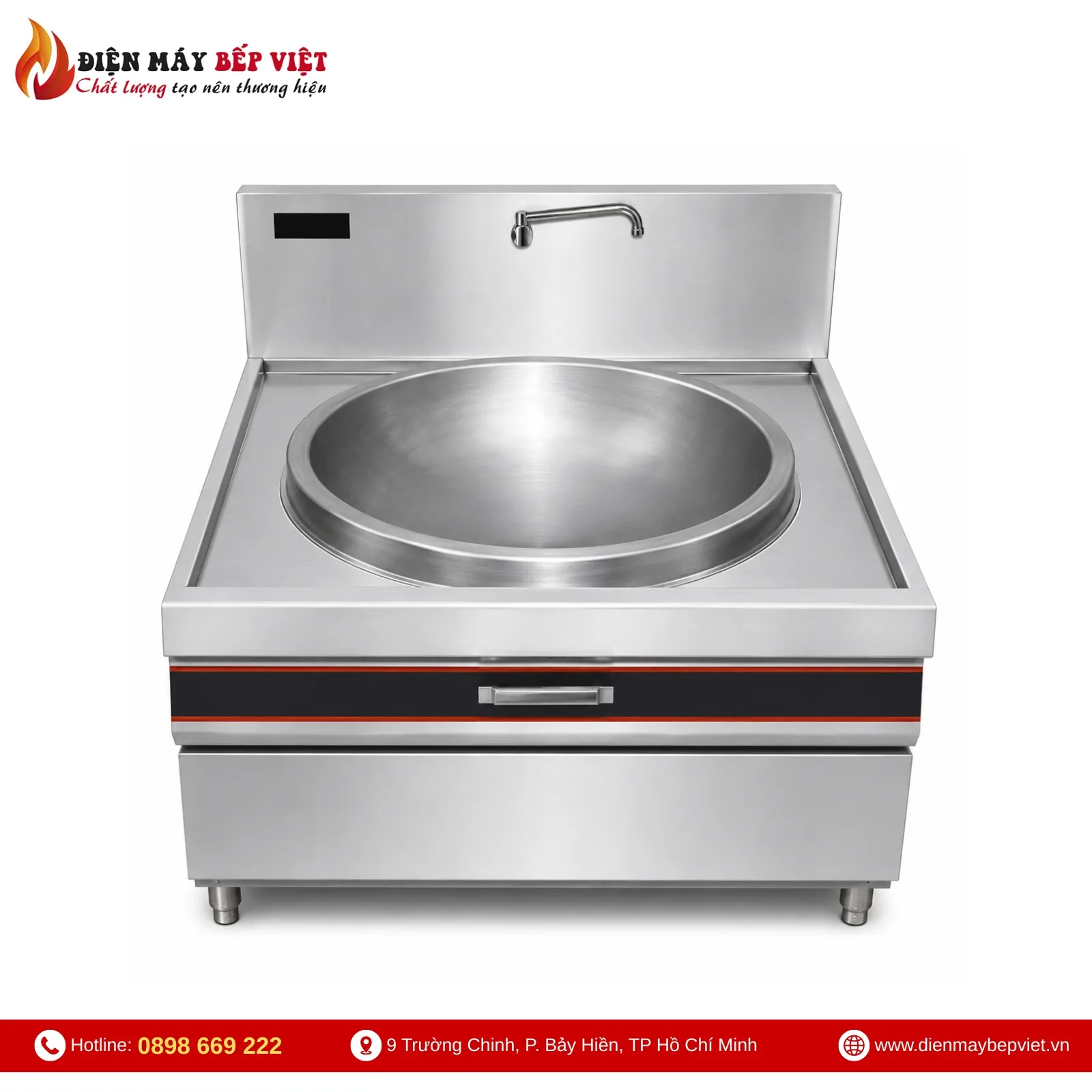 Bếp Đơn Điện Từ Xào Trực Tiếp Phi 800 BV06