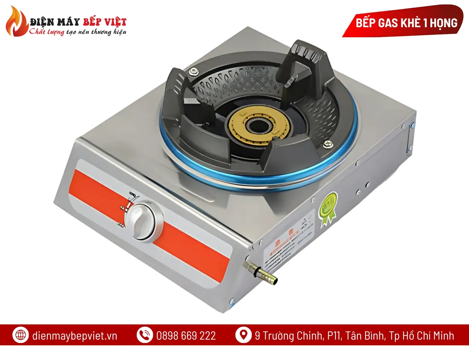 Bếp Gas Công Nghiệp Khè 1 Họng