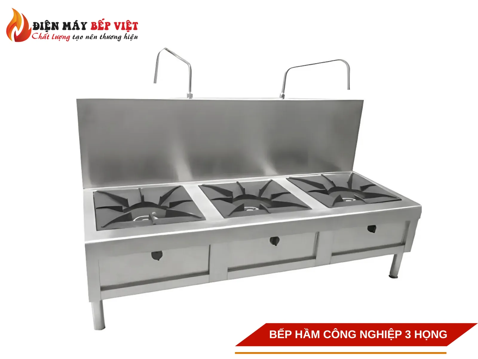 Bếp Hầm Công Nghiệp 3 Họng