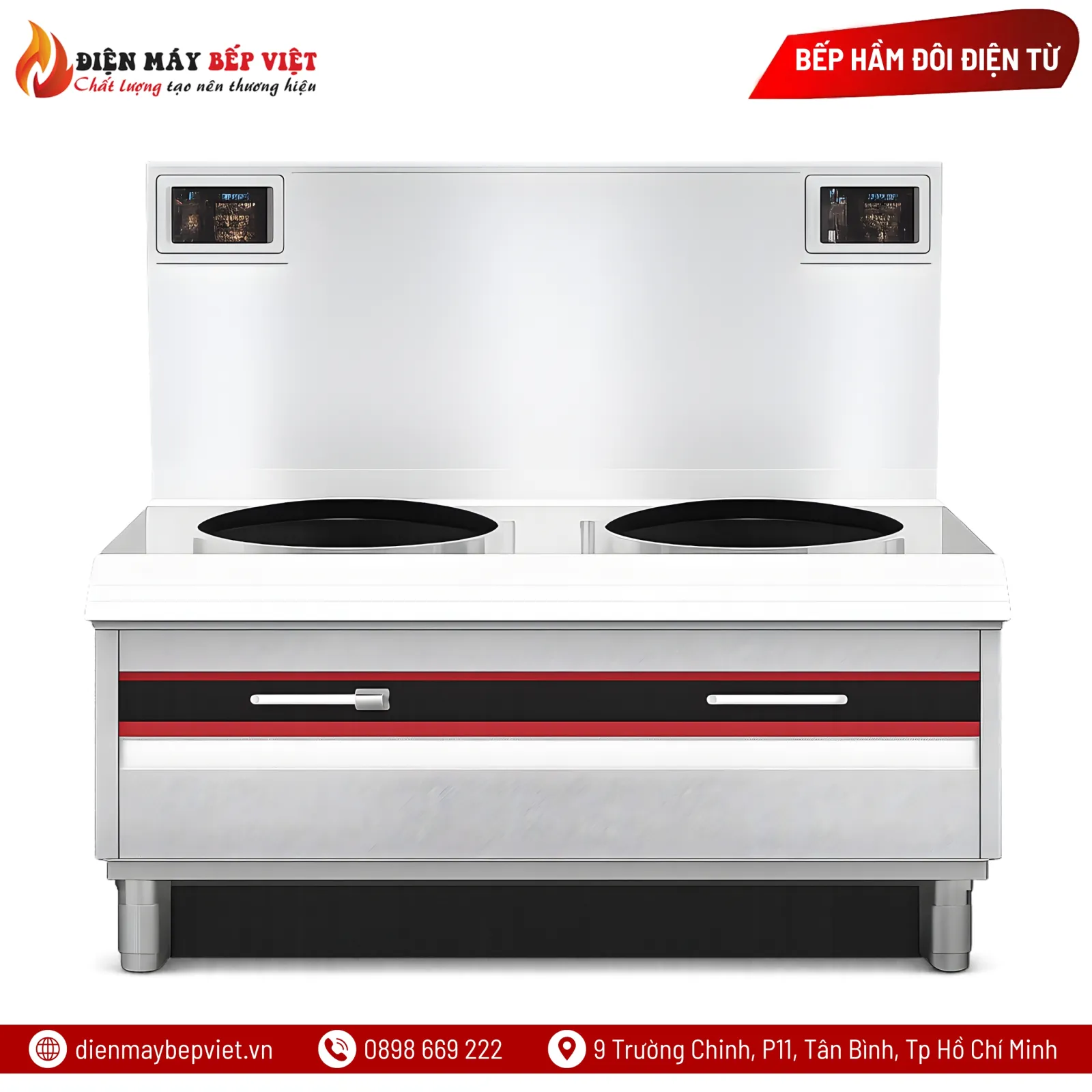 Bếp Hầm Đôi Điện Từ