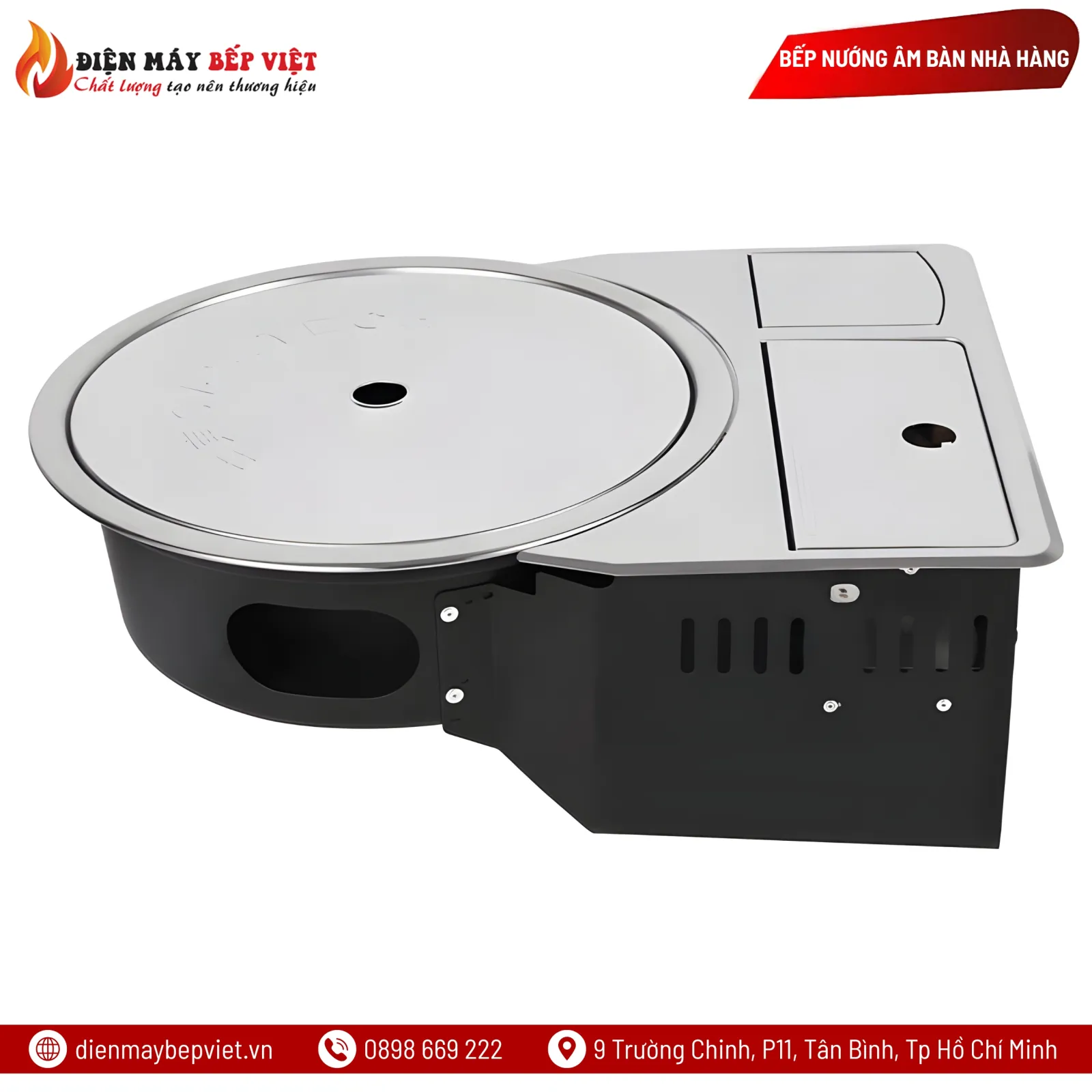 Bếp Nướng Gas Âm Bàn Hàn Quốc