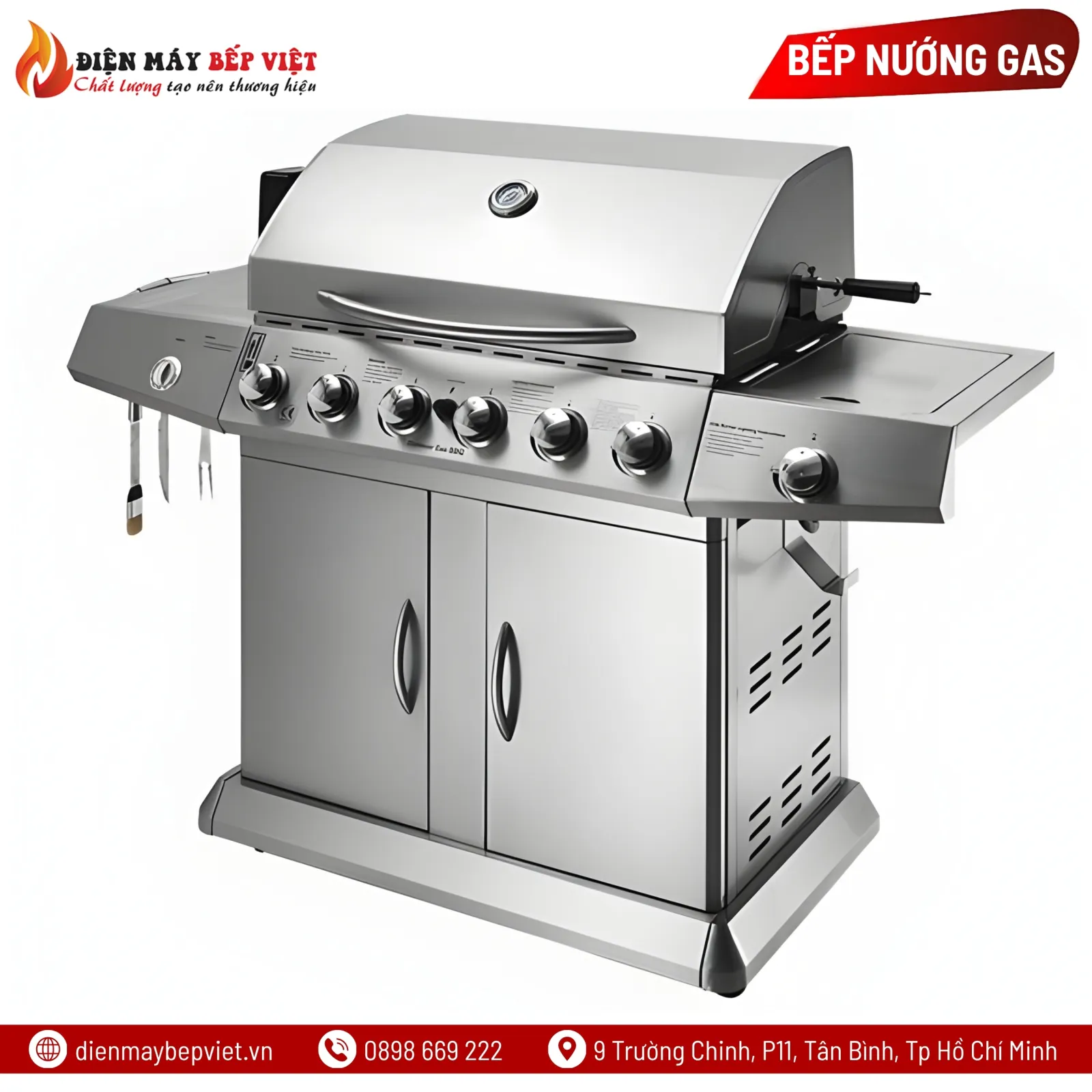 Bếp Nướng Gas BBQ Grill KS-14009(6+1)