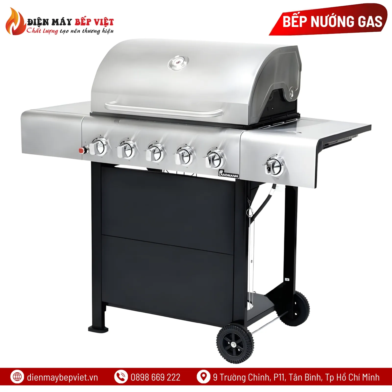 Bếp Nướng Gas Cao Cấp BBQ Grill 025 (Đức)
