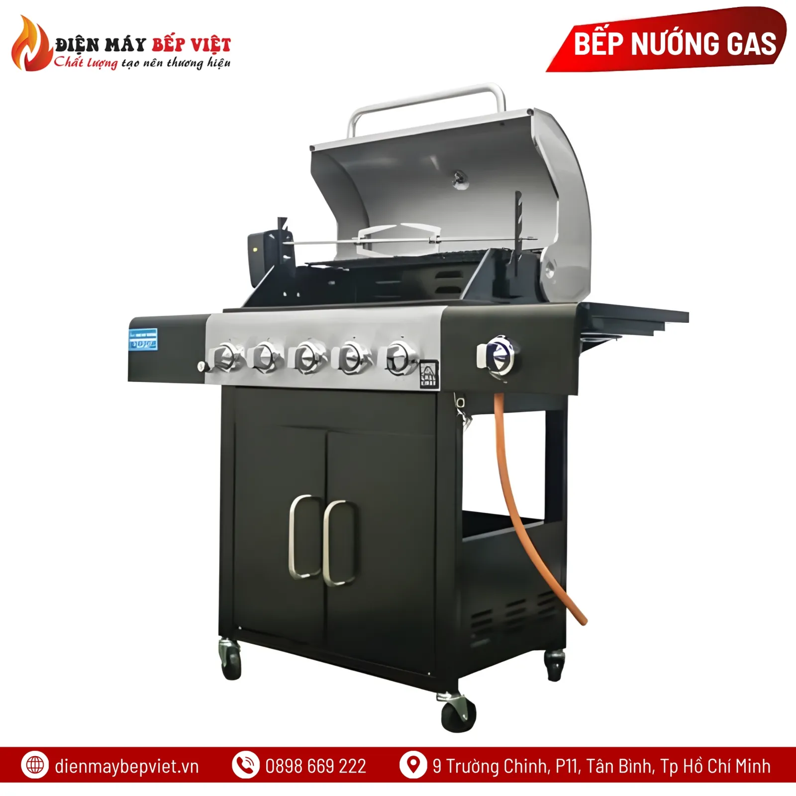 Bếp Nướng Gas Cao Cấp Landmann 12275 (Moto Xoay Tự Động)