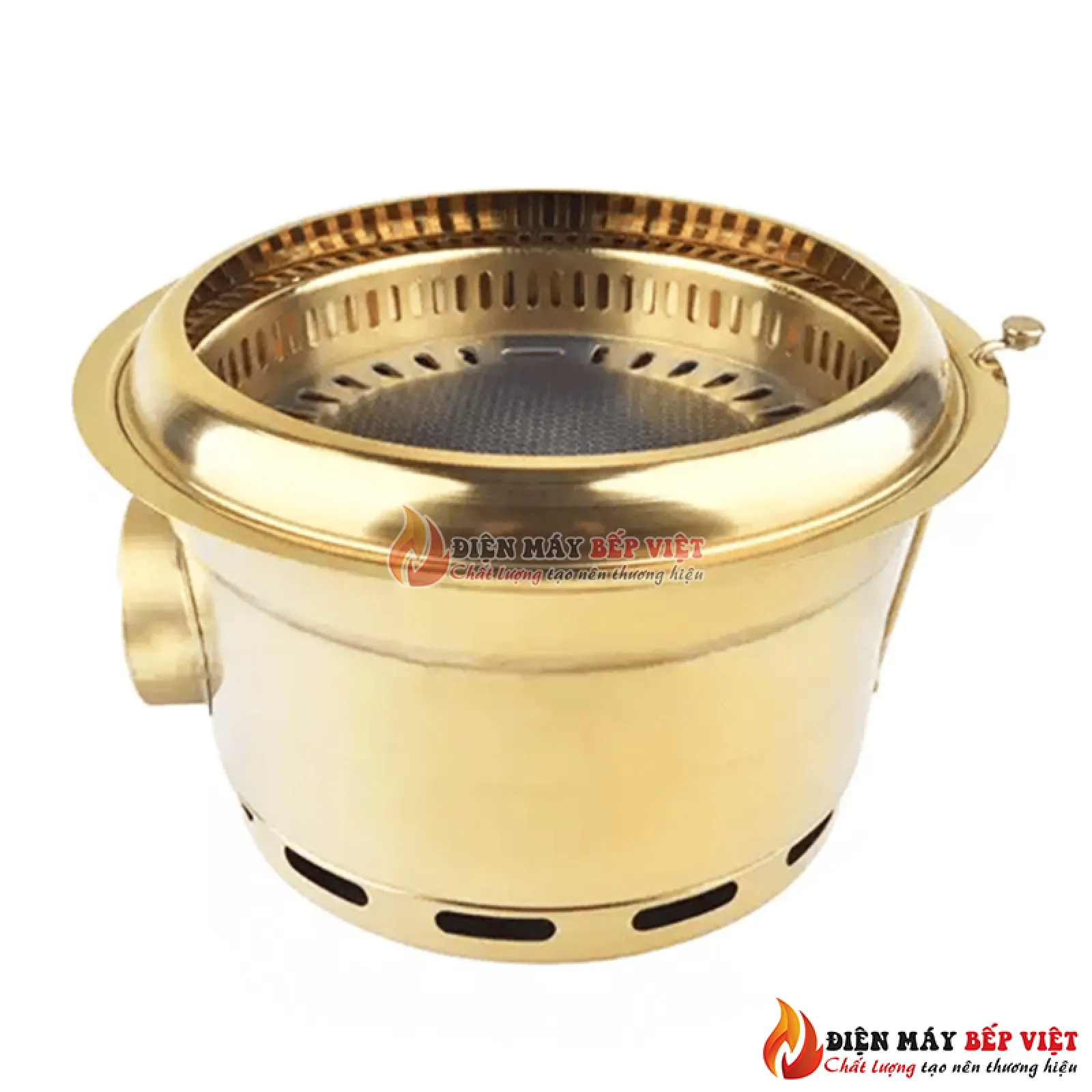 Bếp nướng hút âm Hàn Quốc mạ vàng