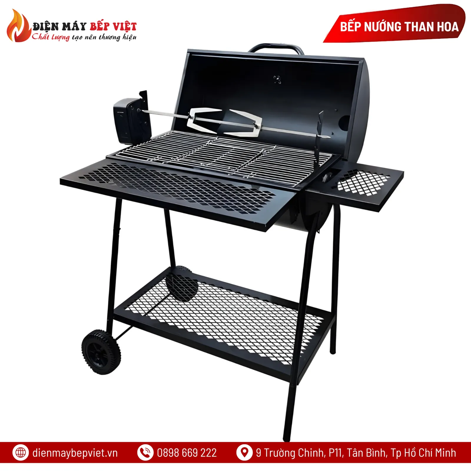 Bếp Nướng Ngoài Trời BH1725 Motor Xoay