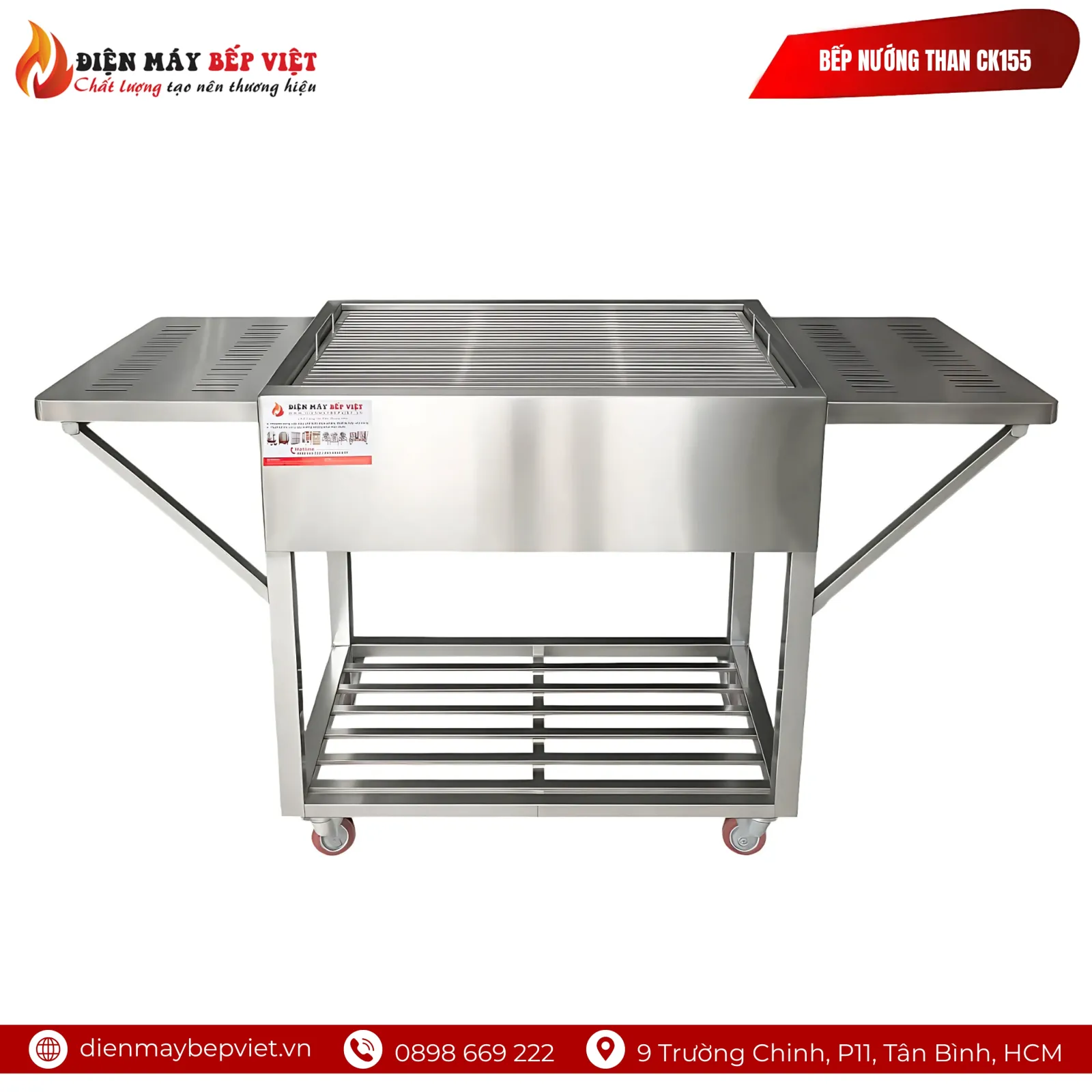 Bếp Nướng Than CK155 Inox 304