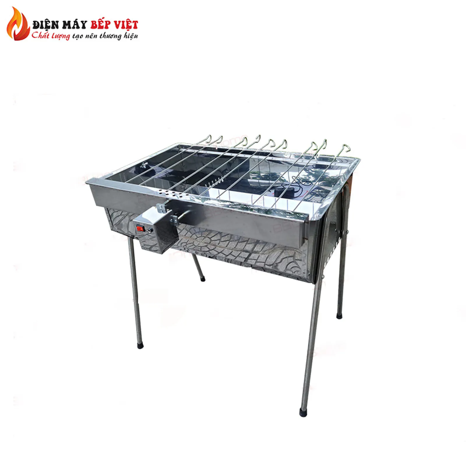 Bếp nướng than dã ngoại V5L tự xoay