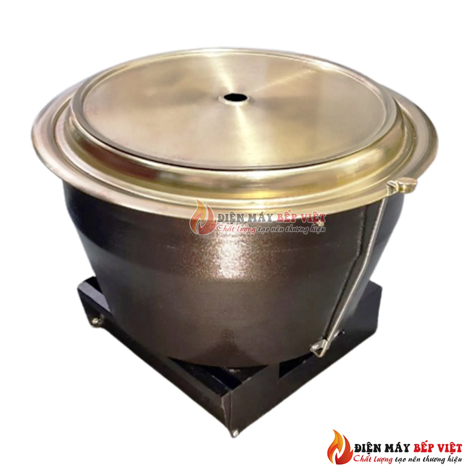 Bếp Nướng Than Hoa Kiểu Nhật Mạ Đồng