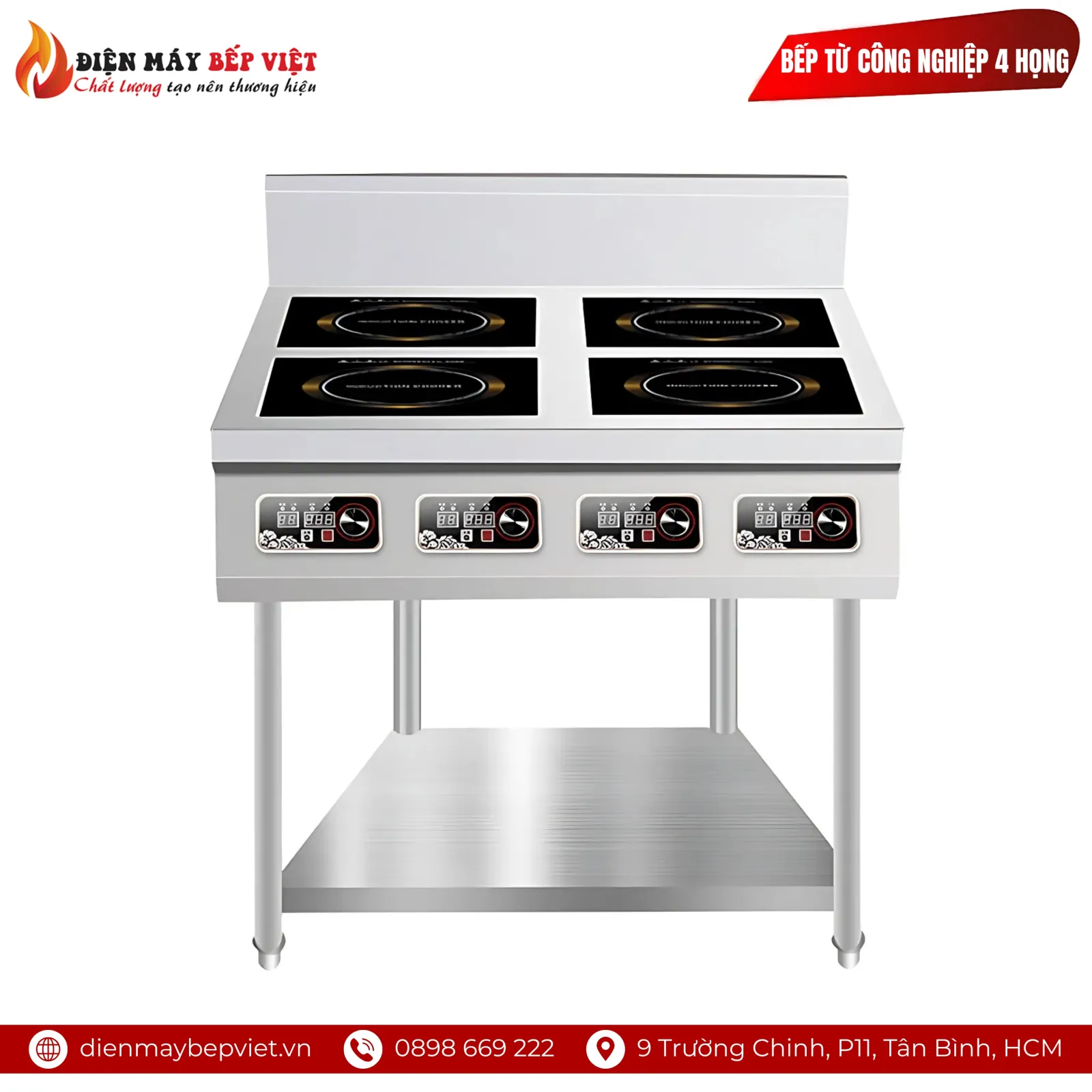 Bếp Từ Công Nghiệp 4 Họng