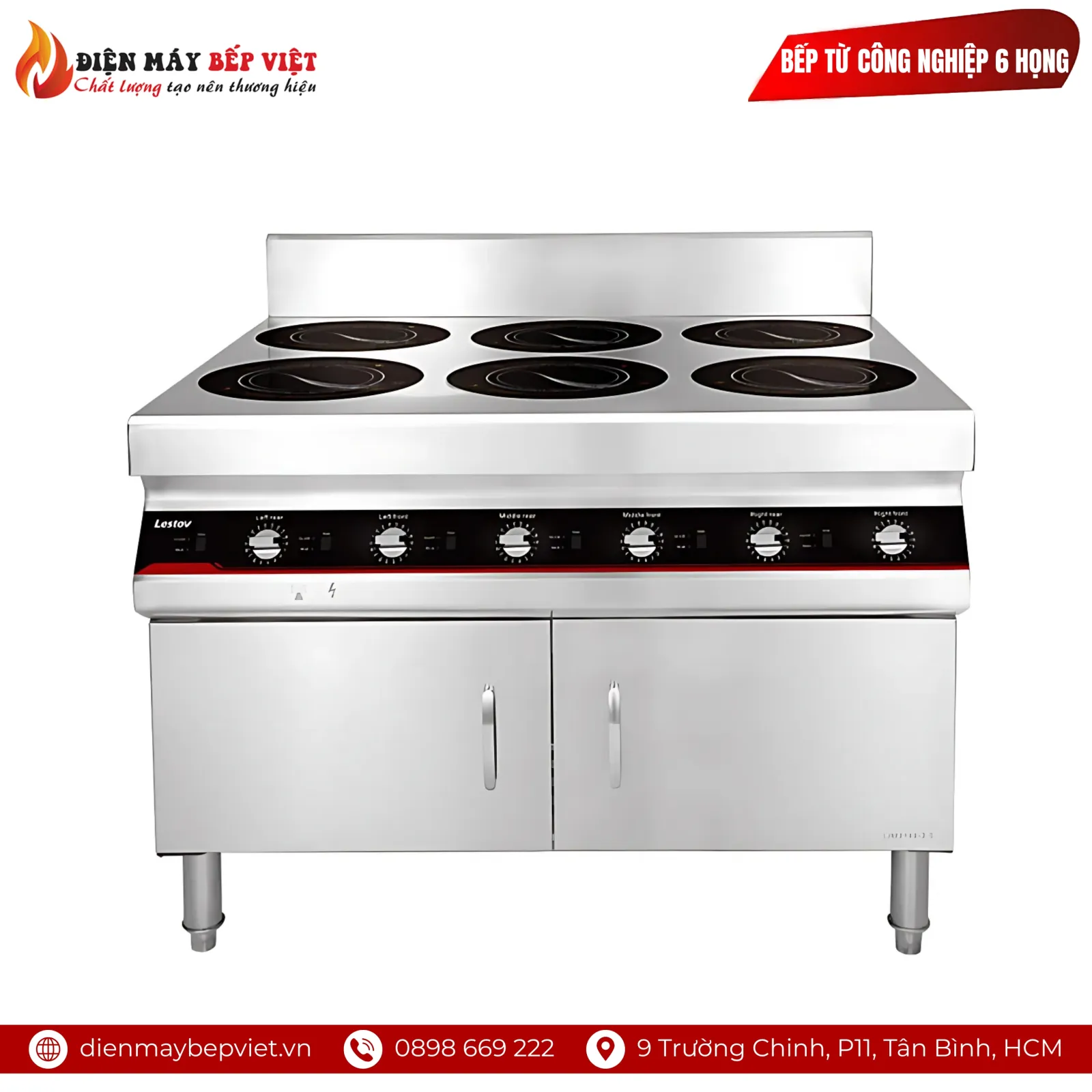 Bếp Từ Công Nghiệp 6 Họng