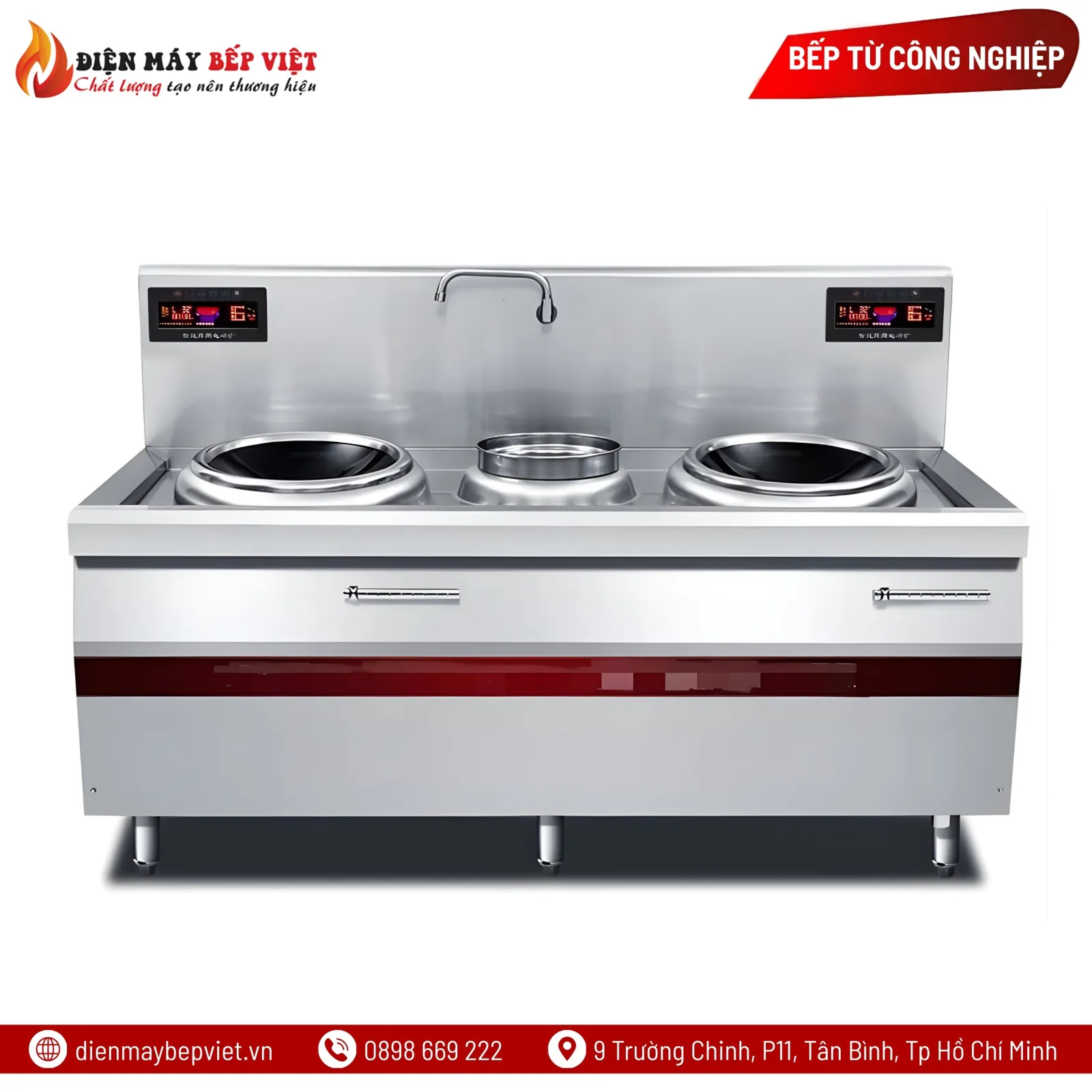 Bếp Từ Lòng Chảo Trũng Đôi