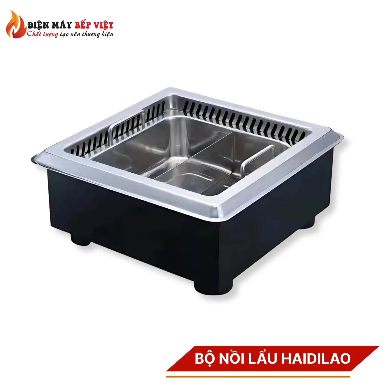 Bộ Nồi Lẩu Haidilao 2 Ngăn