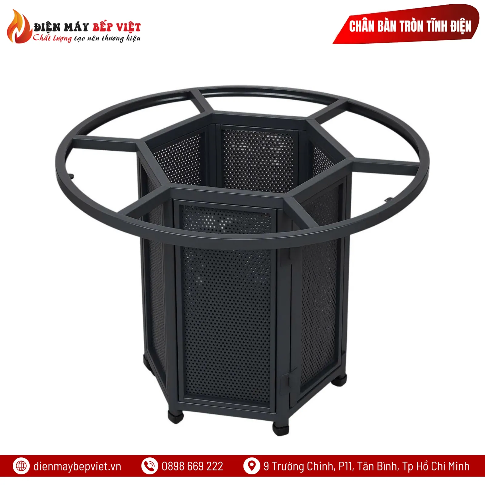 Chân Bàn Tròn Lẩu Nướng