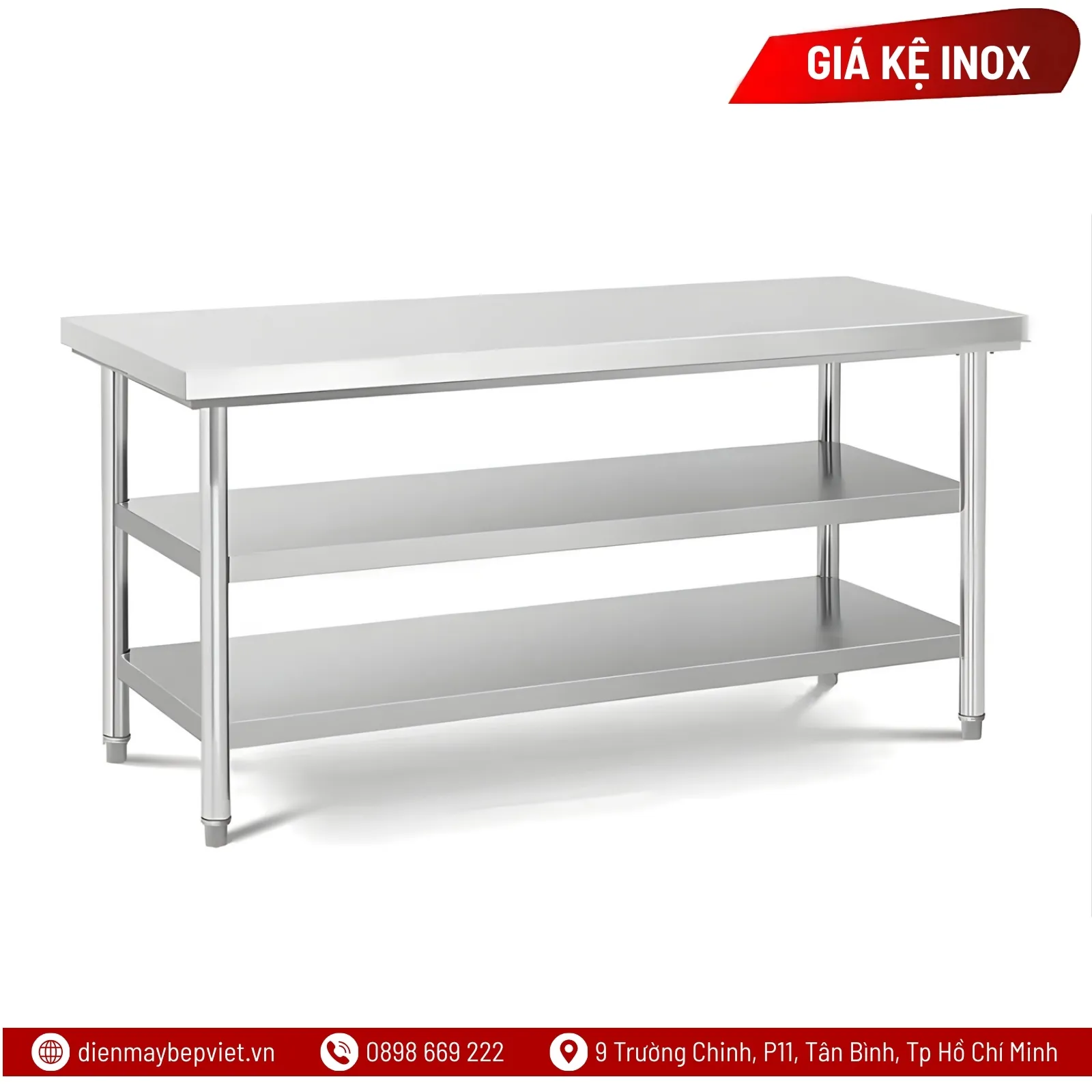 Kệ Phẳng 3 Tầng