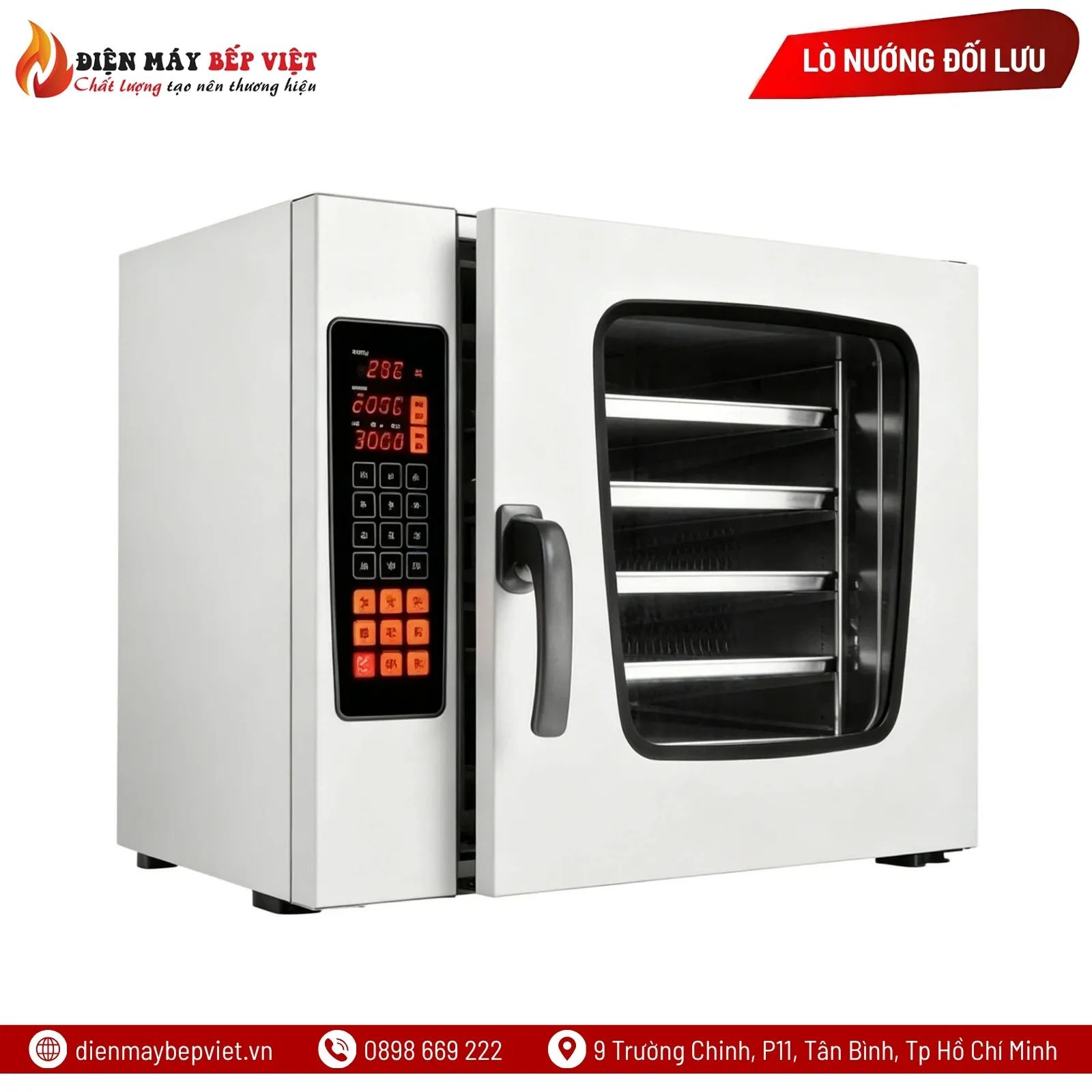 Lò Đối Lưu 5 Mâm Điện Wusheng WS-CK5A