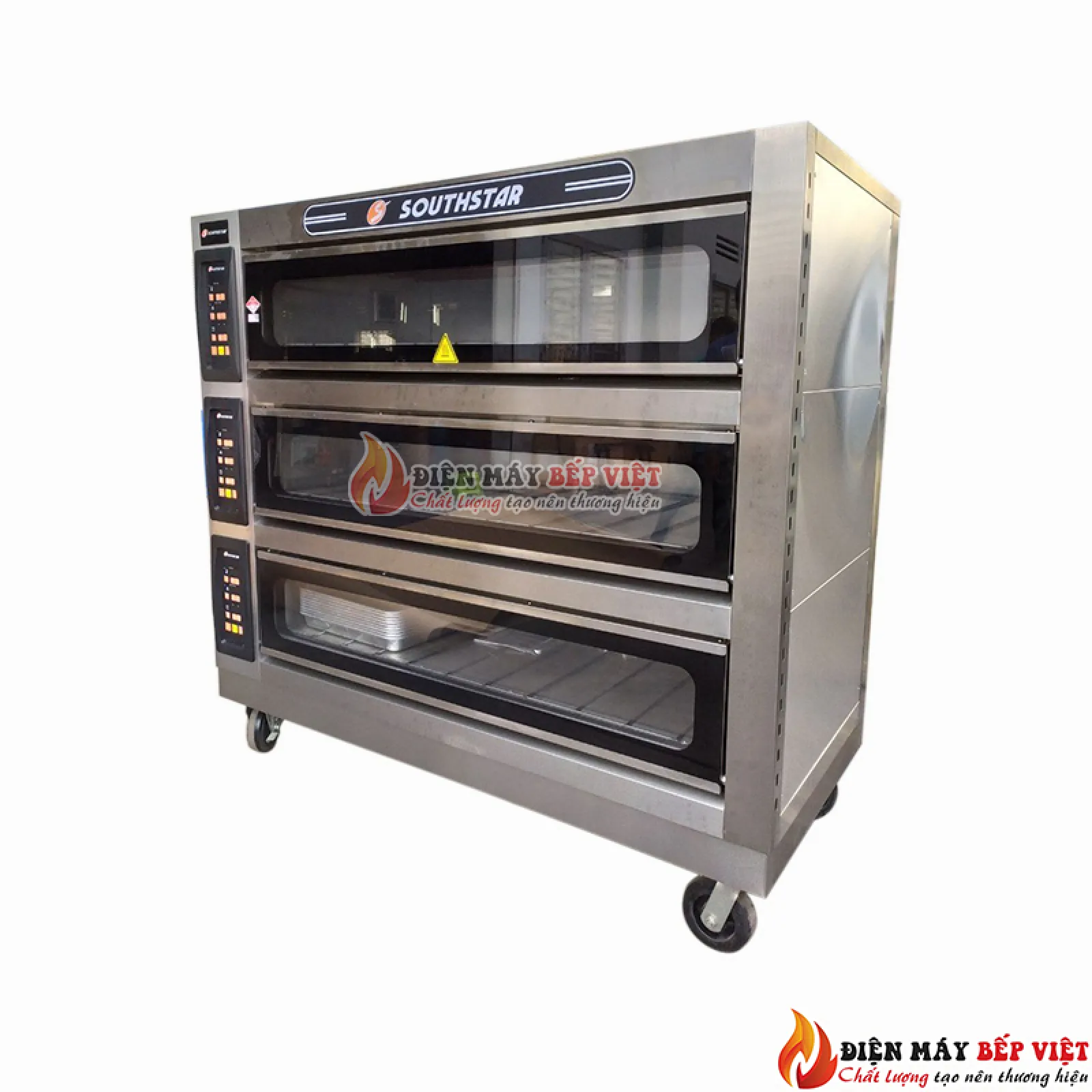 Lò nấu cơm niêu Southstar 3 tầng 6 khay điện