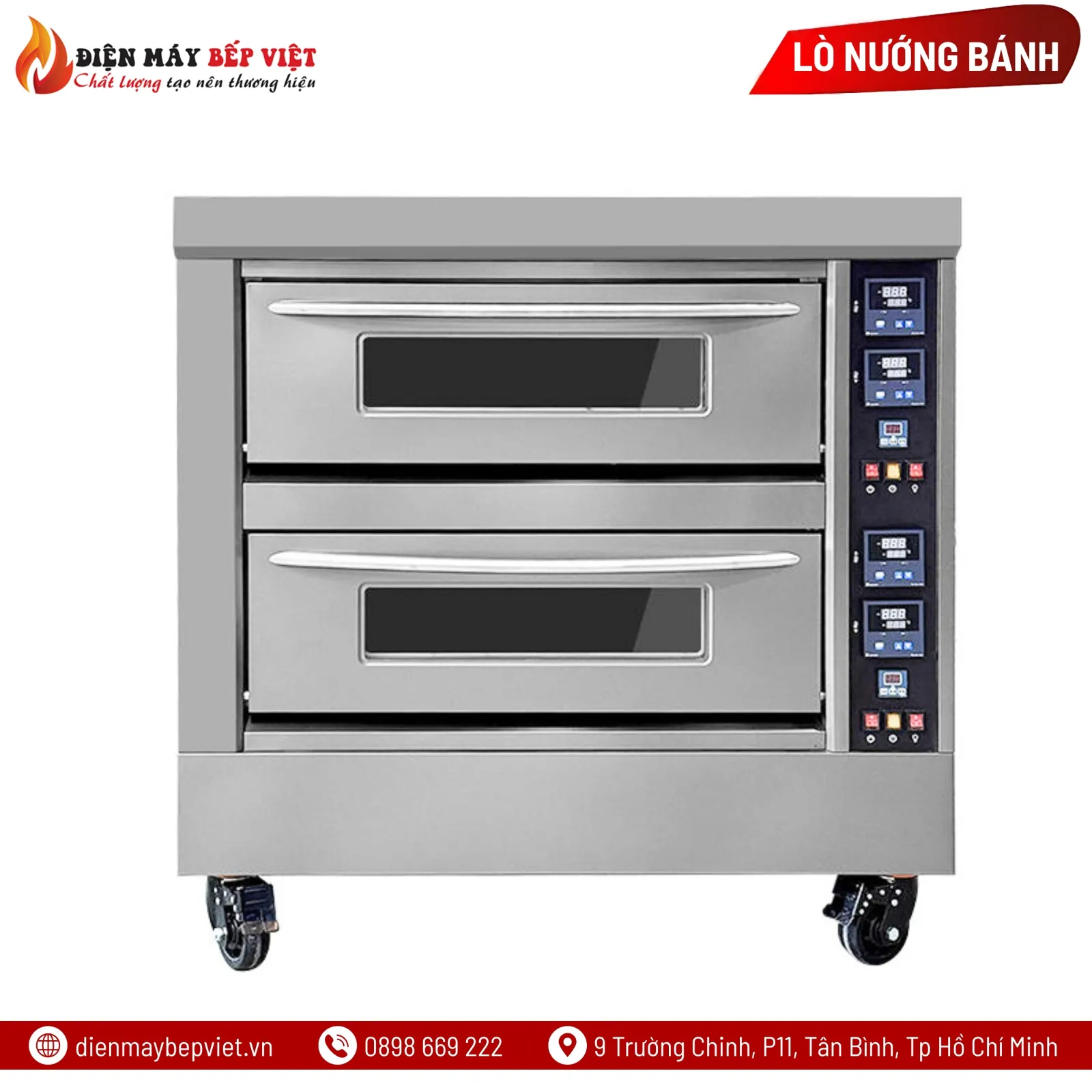 Lò Nướng Đa Năng 2 Tầng 4 Mâm Soven