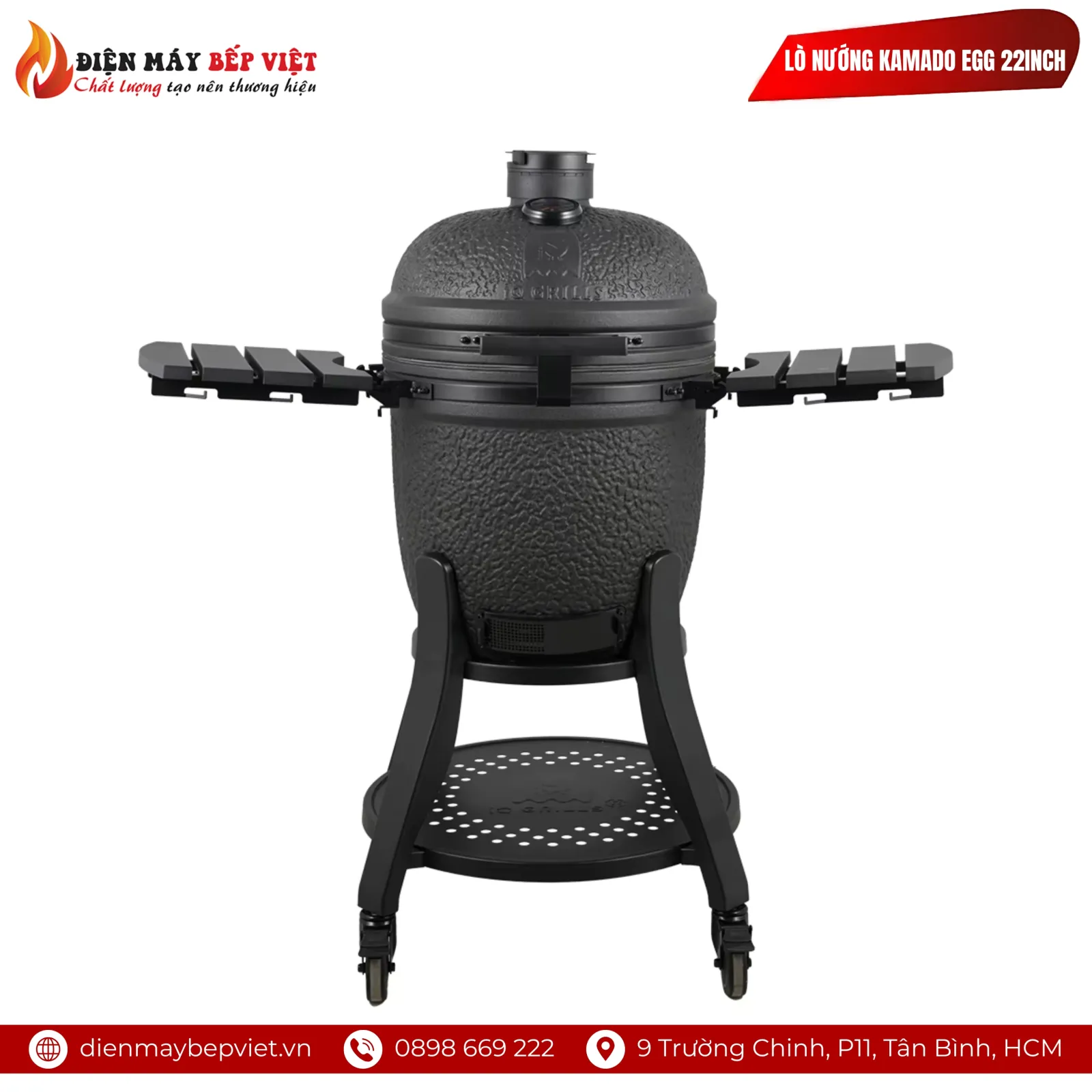 Lò Nướng Kamado Egg 22inch