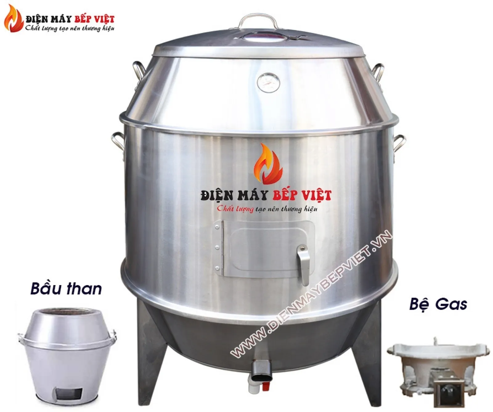 Lò Quay 80 Inox - Gas