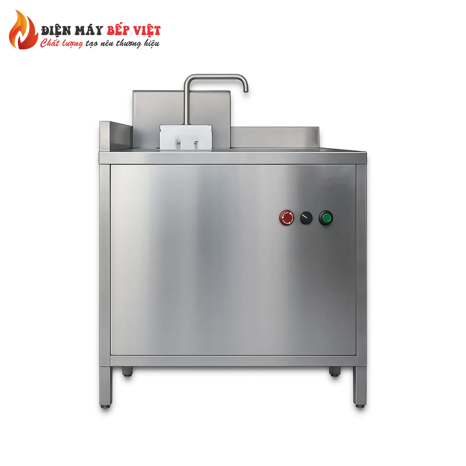 Máy Chà Rửa Vỉ Nướng Liền Chậu