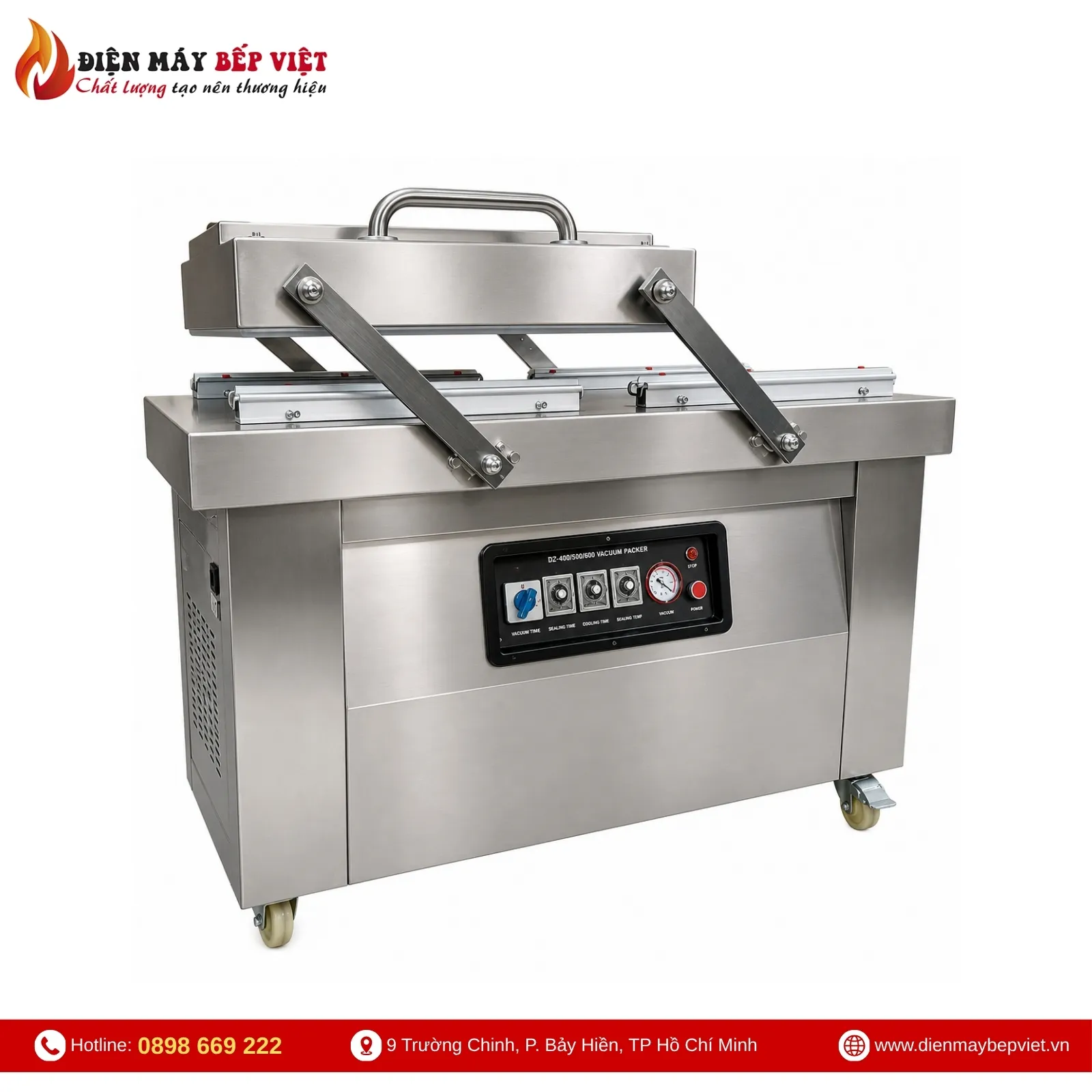 Máy Hút Chân Không MIKOSHI DZQ500×2 Pro Max