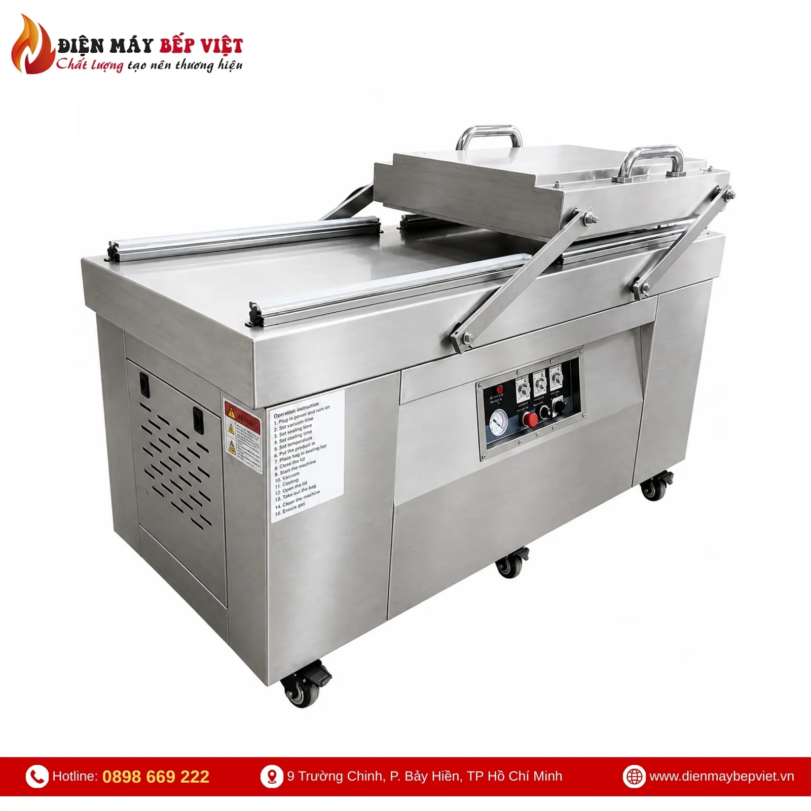 Máy Hút Chân Không MIKOSHI DZQ700x2 Pro Max New