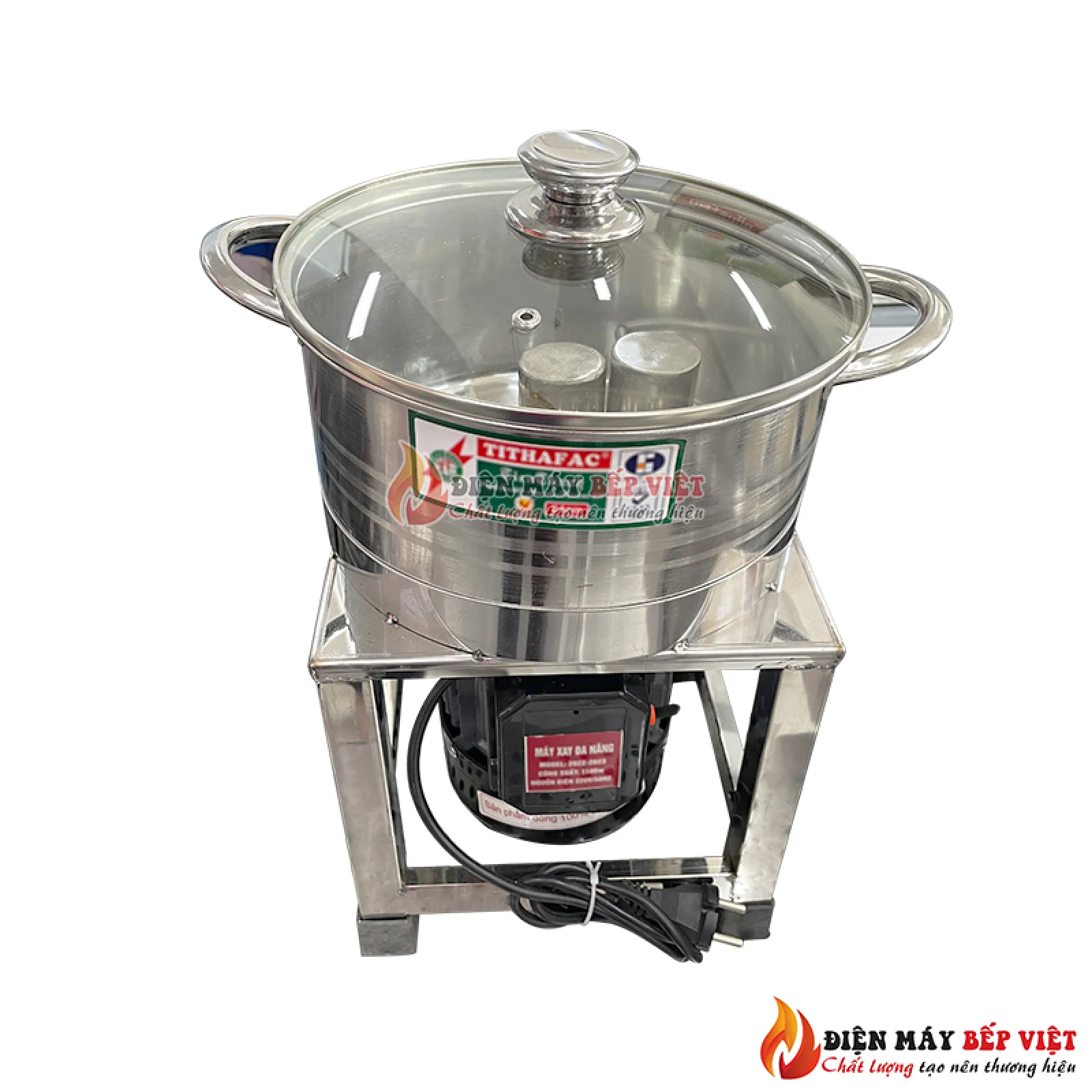 Máy làm chà bông 24cm