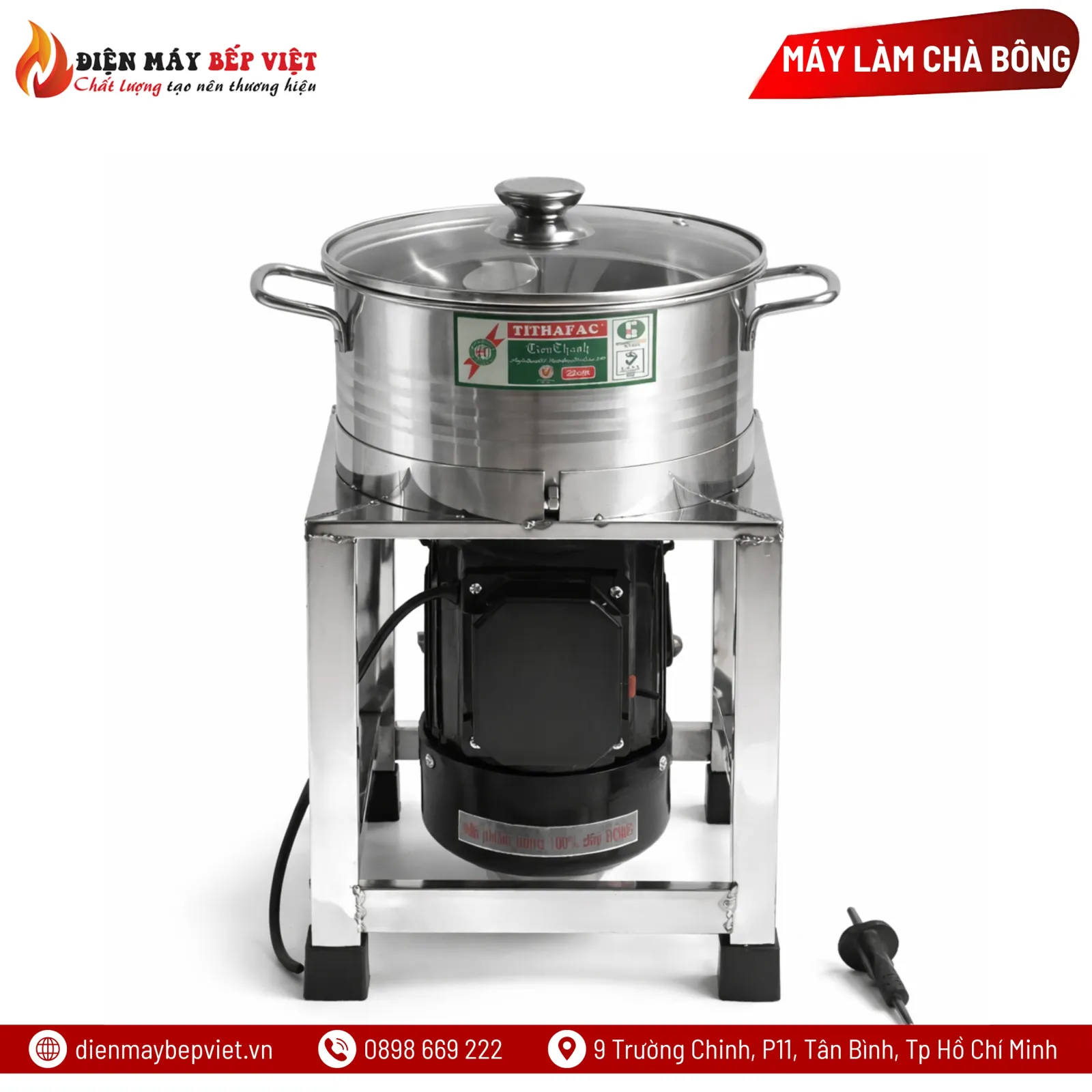 Máy Làm Chà Bông 24cm