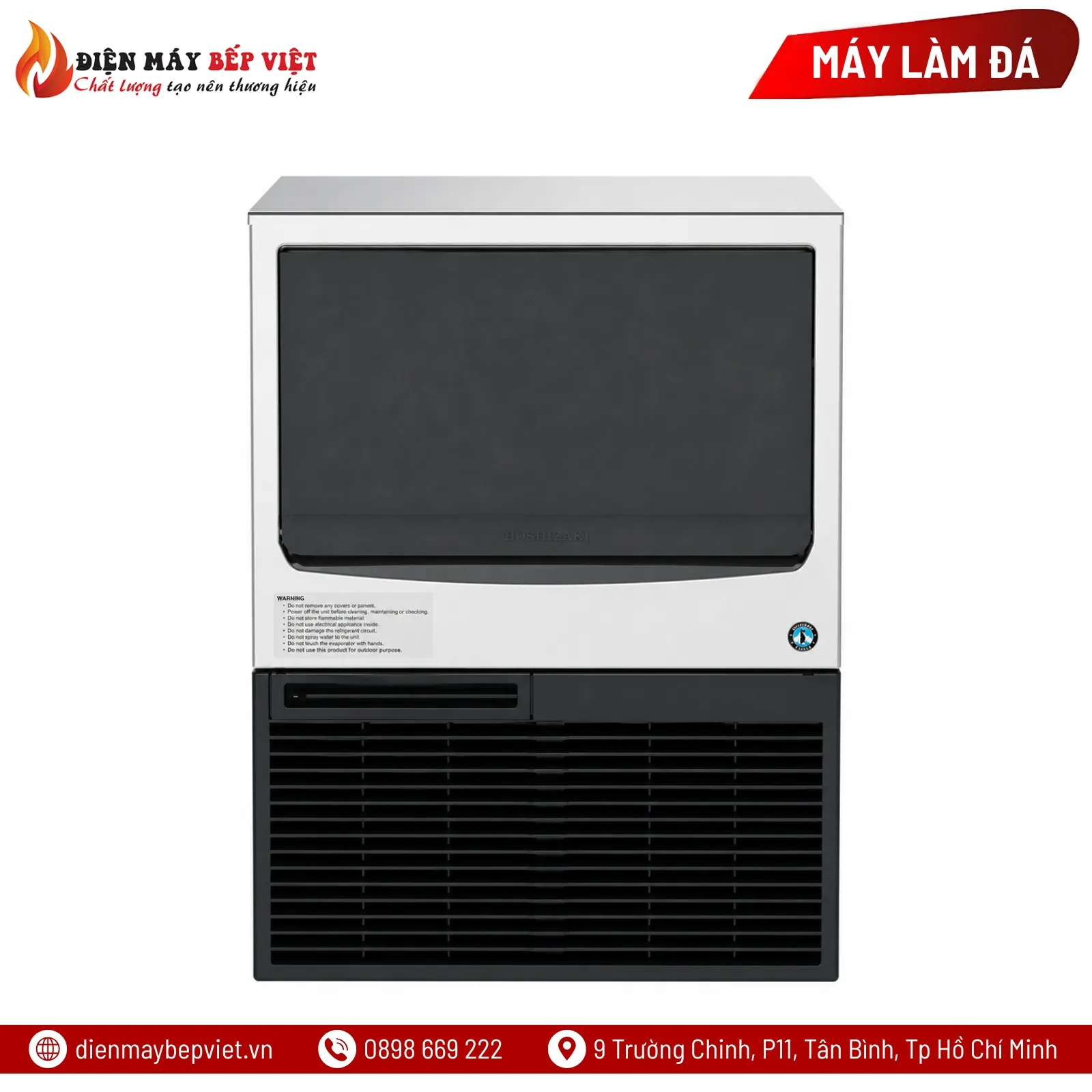 Máy Làm Đá Bán Nguyệt Hoshizaki KM-55B 54Kg/Ngày
