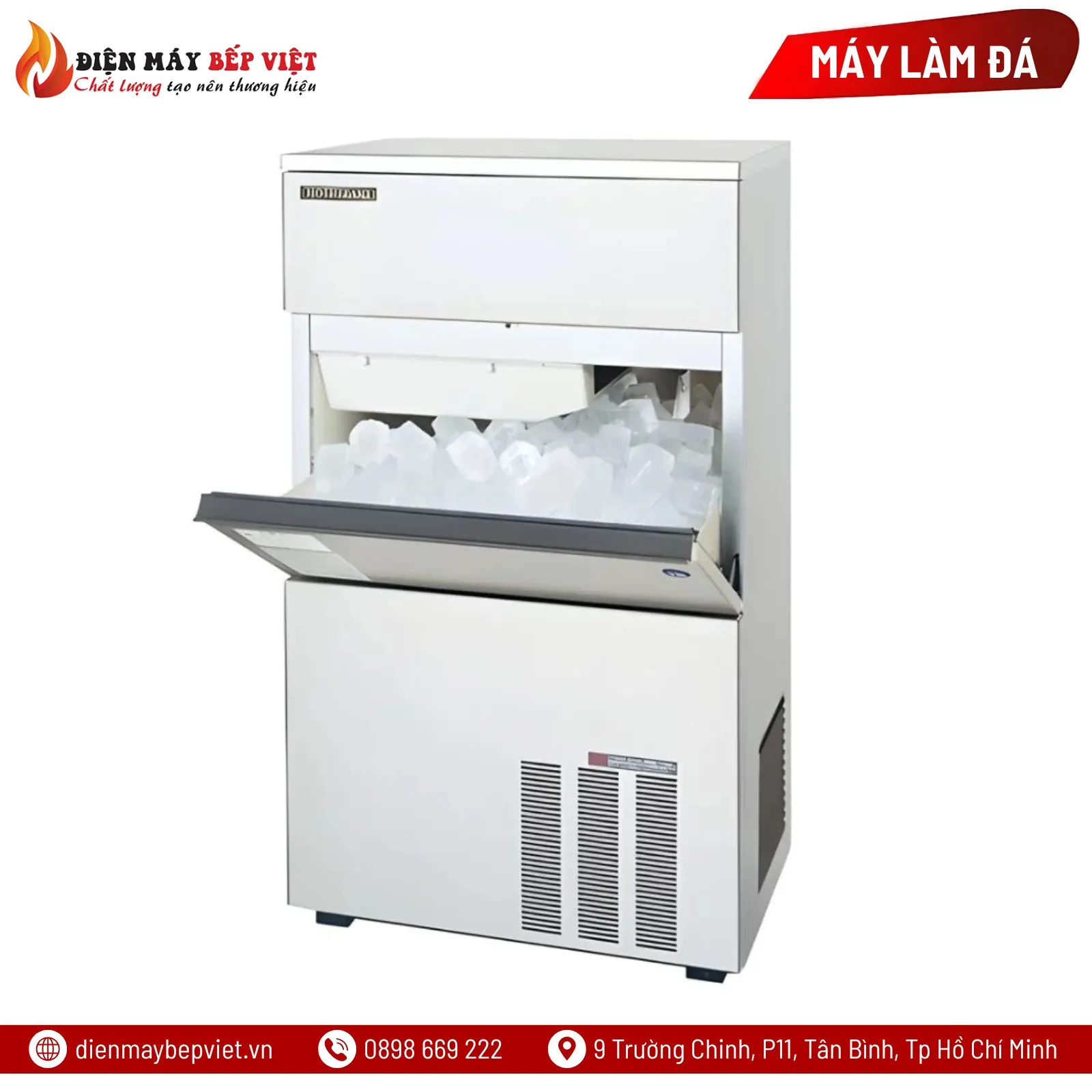 Máy Làm Đá Viên Size Lớn Hoshizaki IM35M-2-LM 20Kg/Ngày