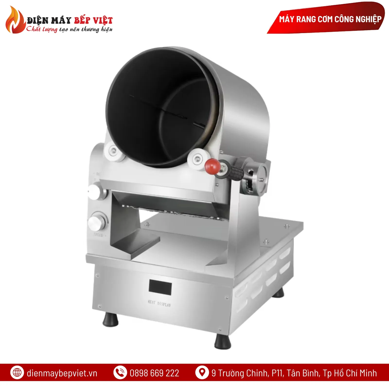 Máy Rang Cơm Tự Động Dùng Điện BV-MRC01