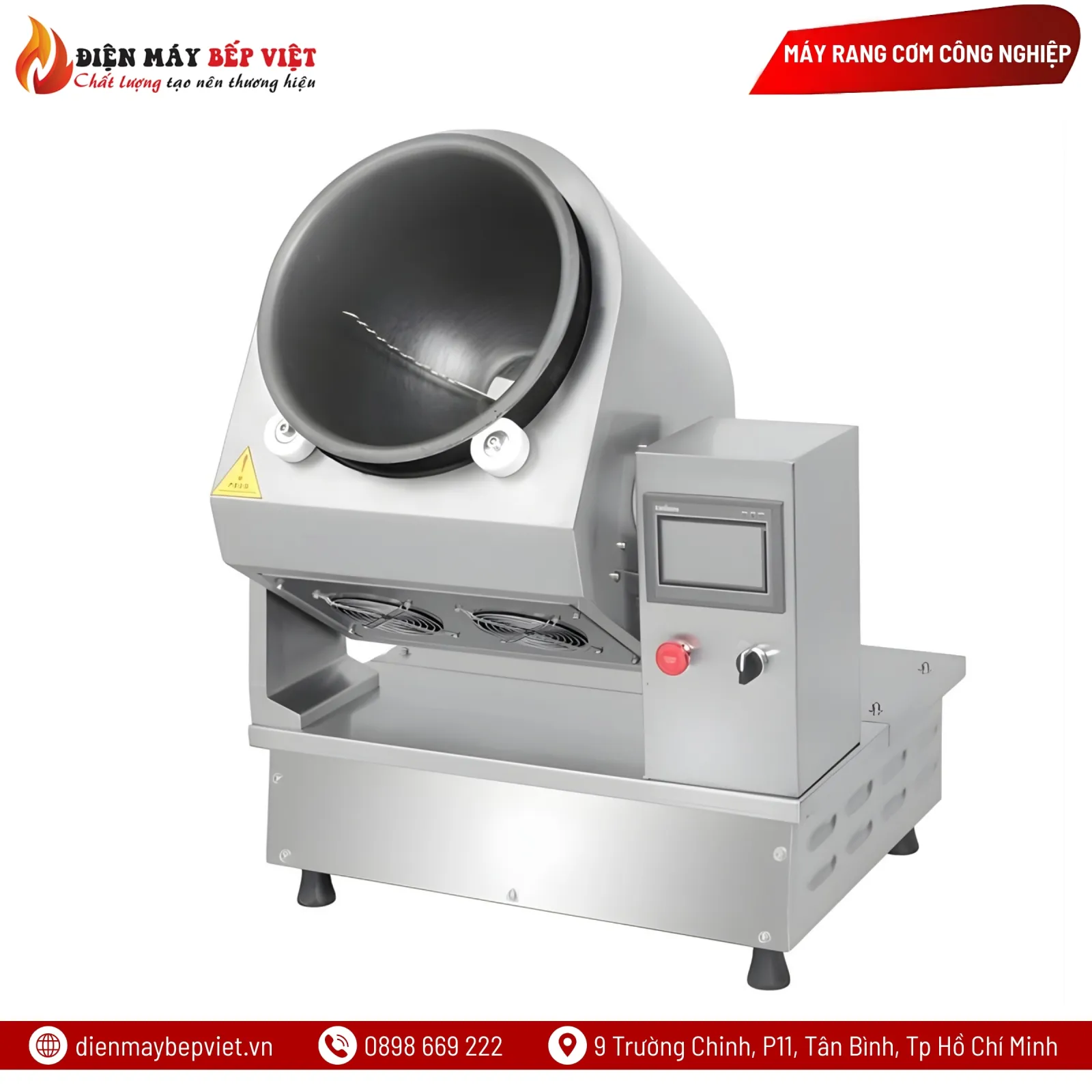 Máy Rang Cơm Tự Động Dùng Điện BV-MRC04