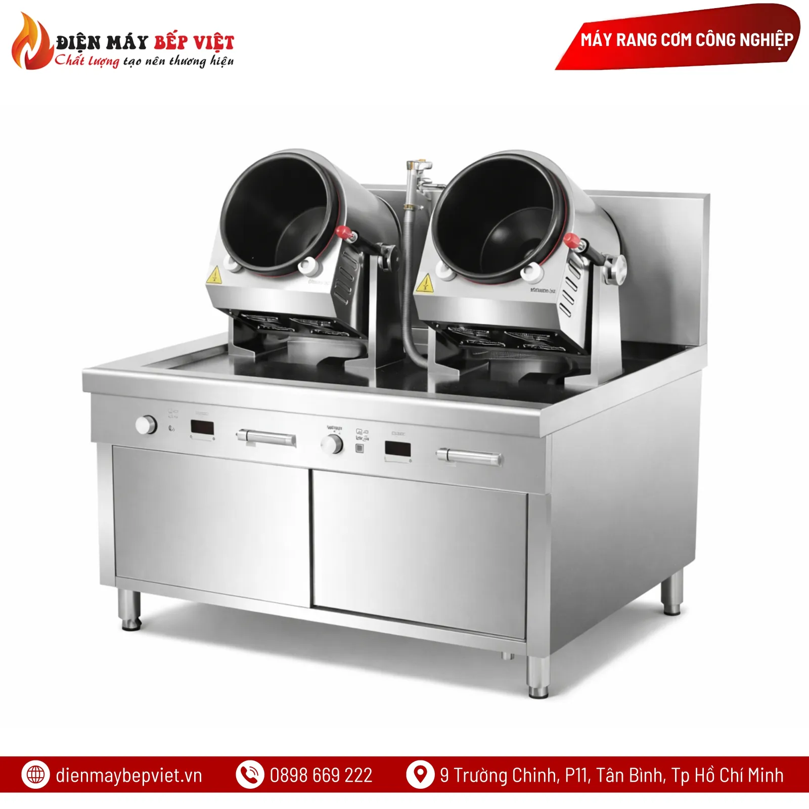 Máy Rang Cơm Tự Động Dùng Điện BV-MRC13