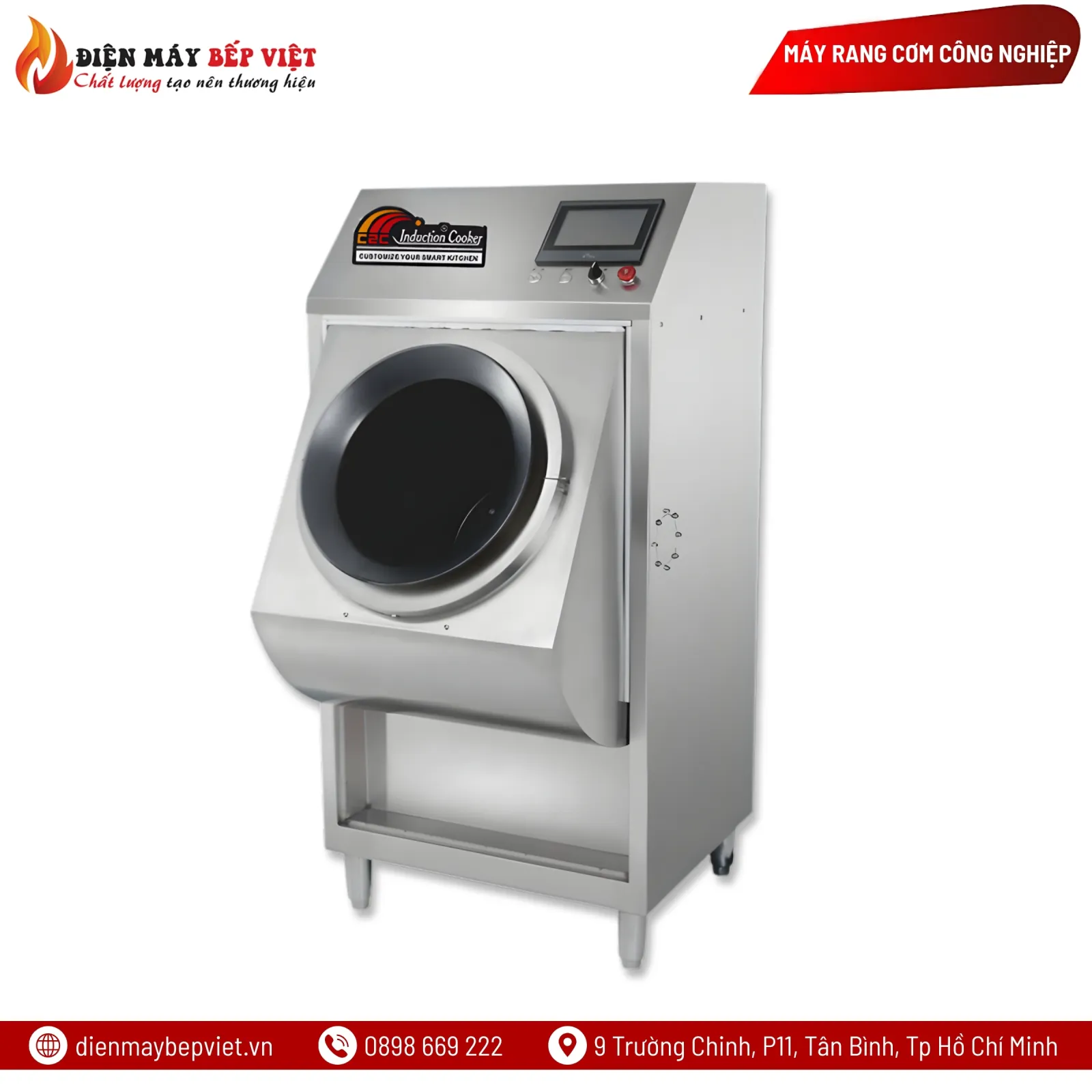 Máy Rang Cơm Tự Động Dùng Điện BV-MRC18