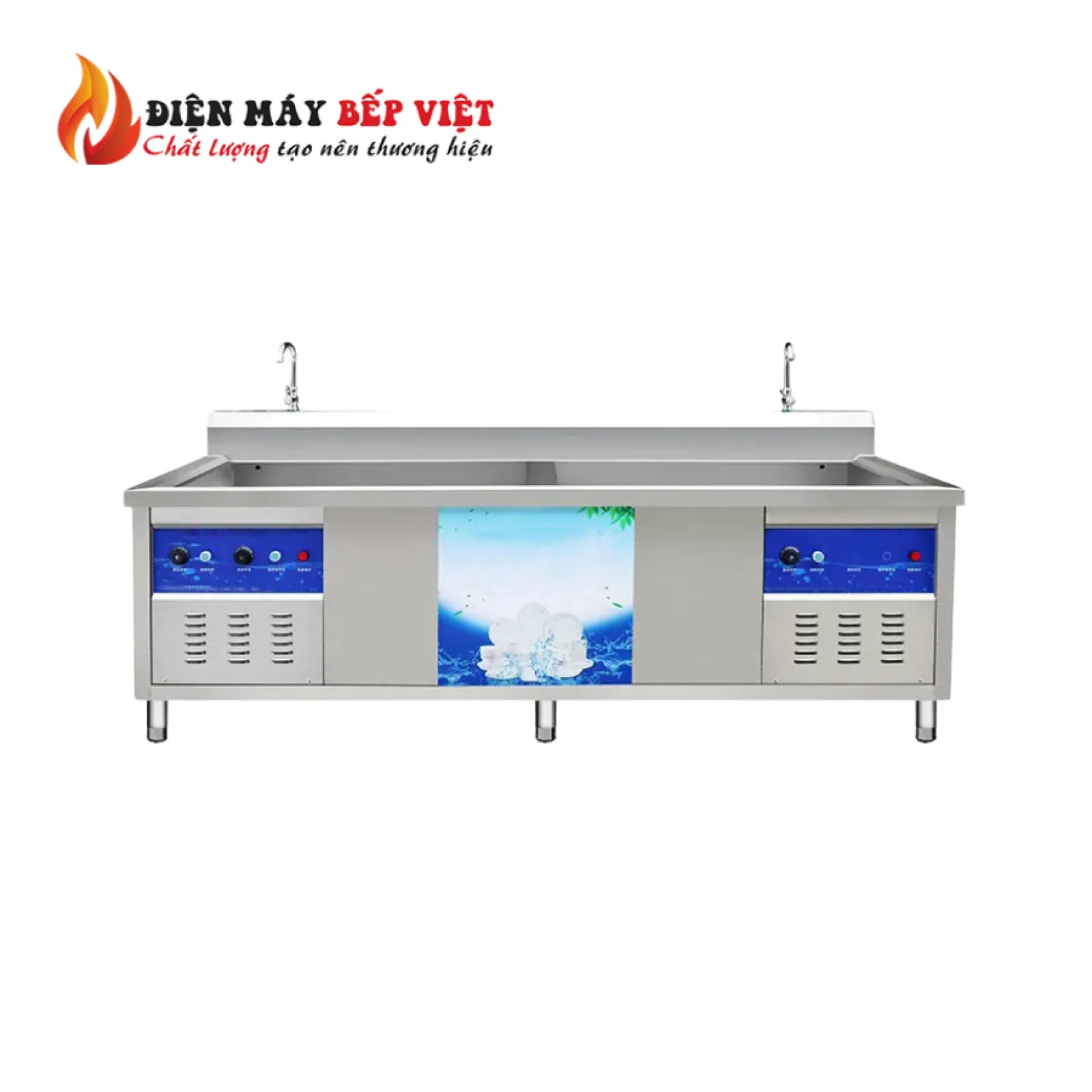 Máy Rửa Chén Siêu Âm Dishwasher - AVP2400 HAI BỒN (RỬA và TRÁNG)