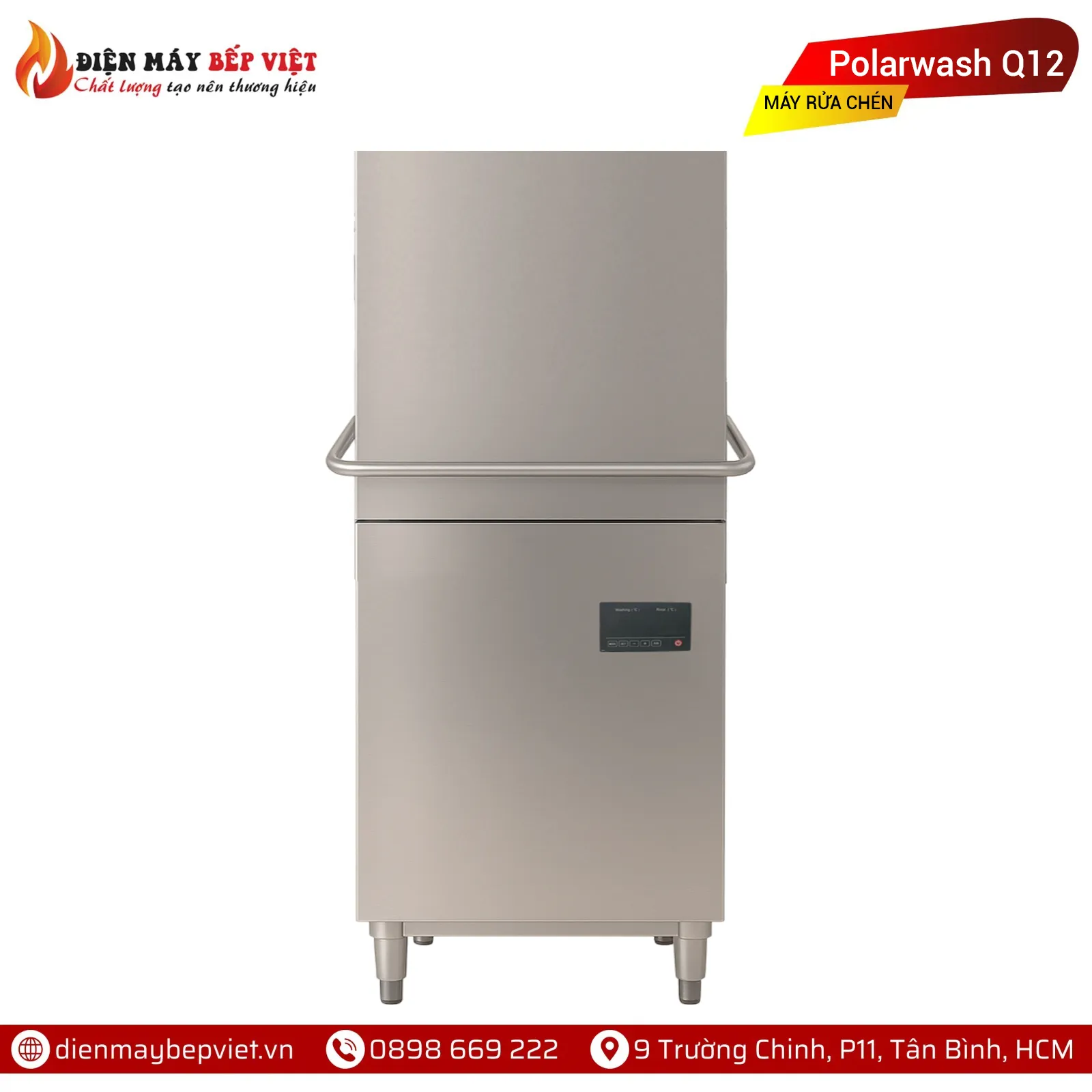Máy Rửa Chén Công Nghiệp Polarwash Q12