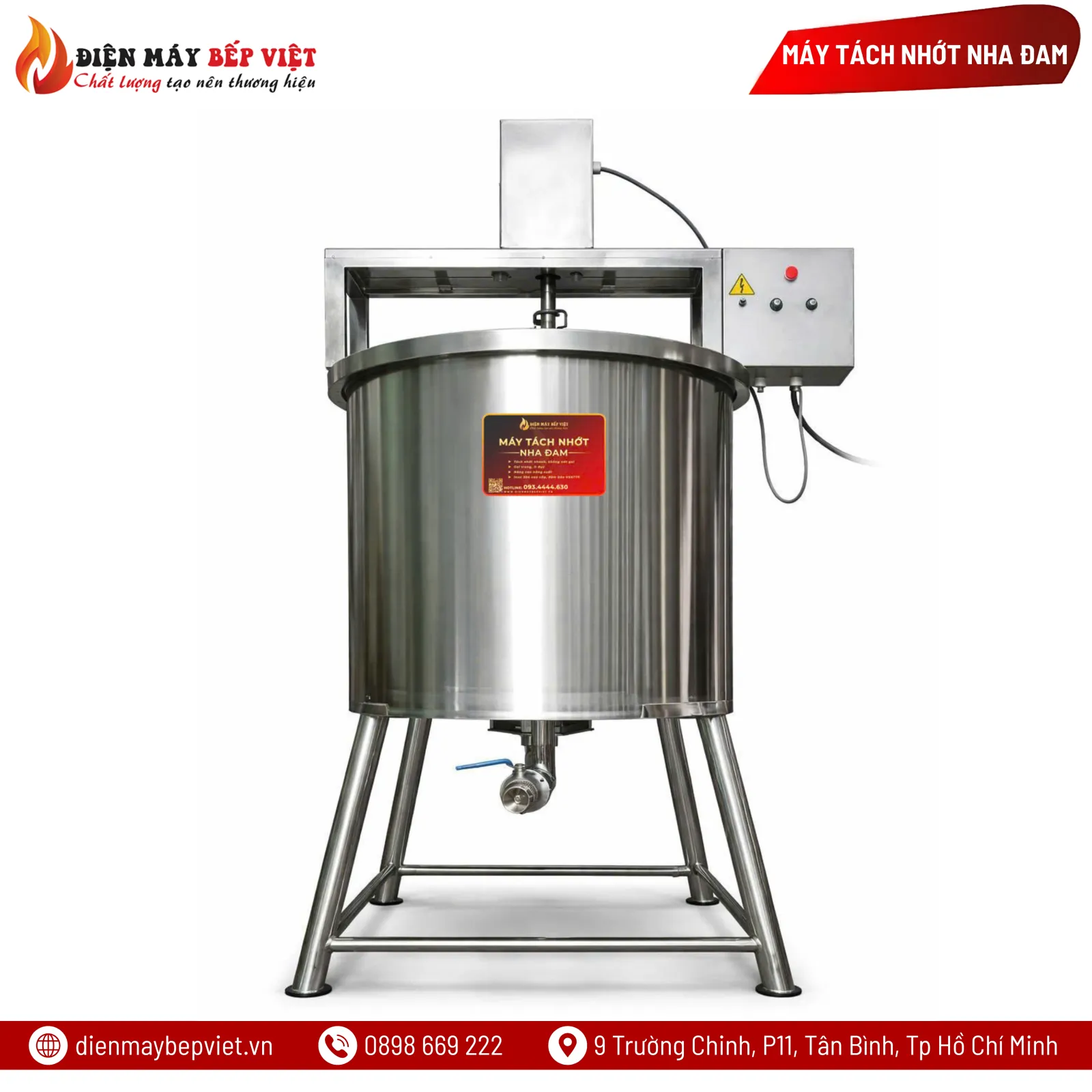 Máy Tách Nhớt Nha Đam Inox