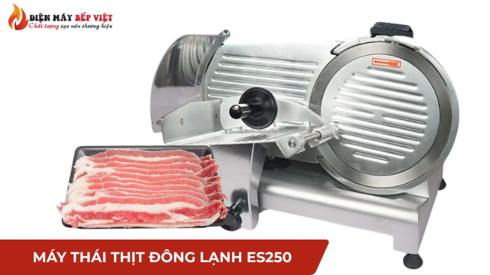 Máy thái thịt đông lạnh ES 250 ShunLing thiết kế nhỏ gọn