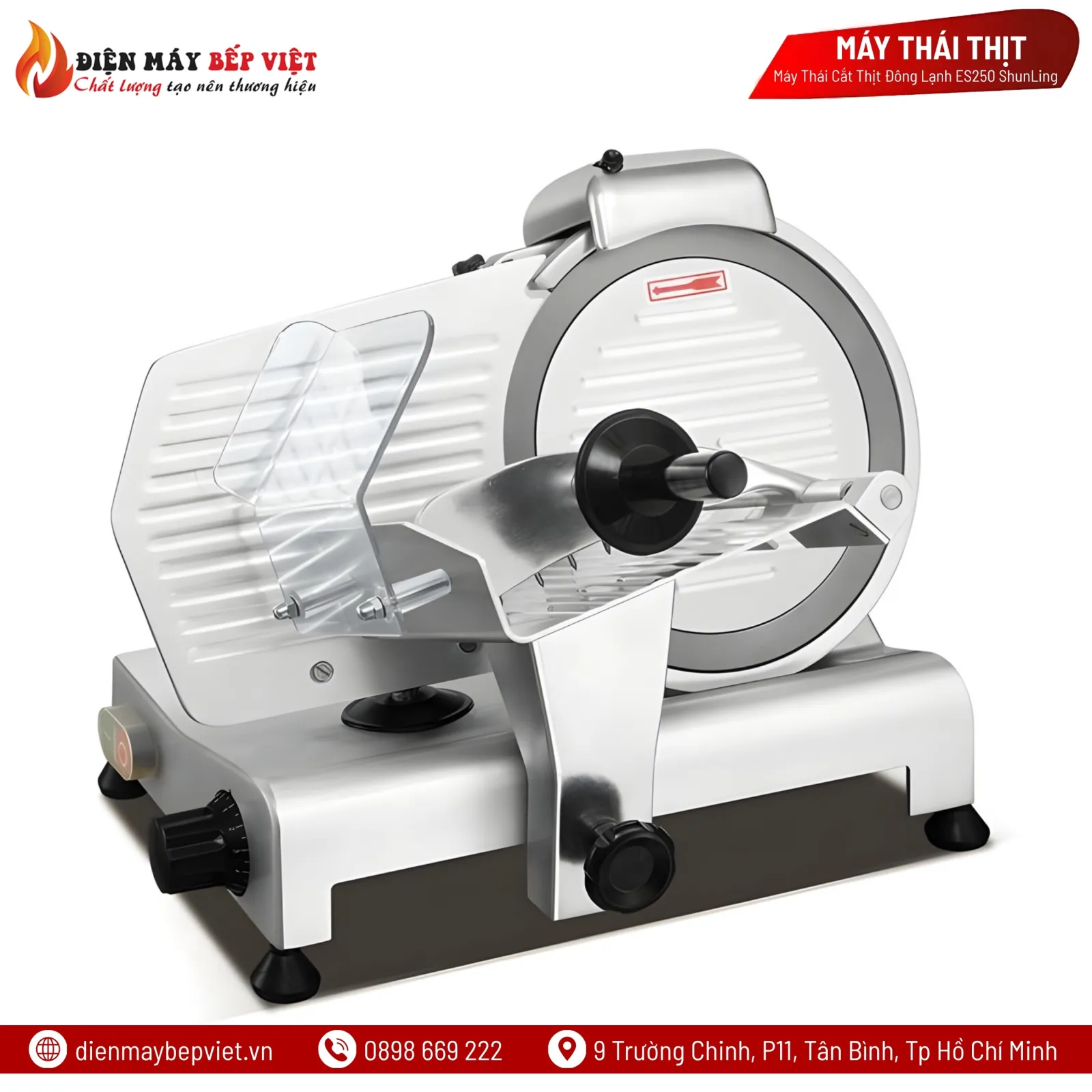 Máy Thái Cắt Thịt Đông Lạnh ES250 ShunLing