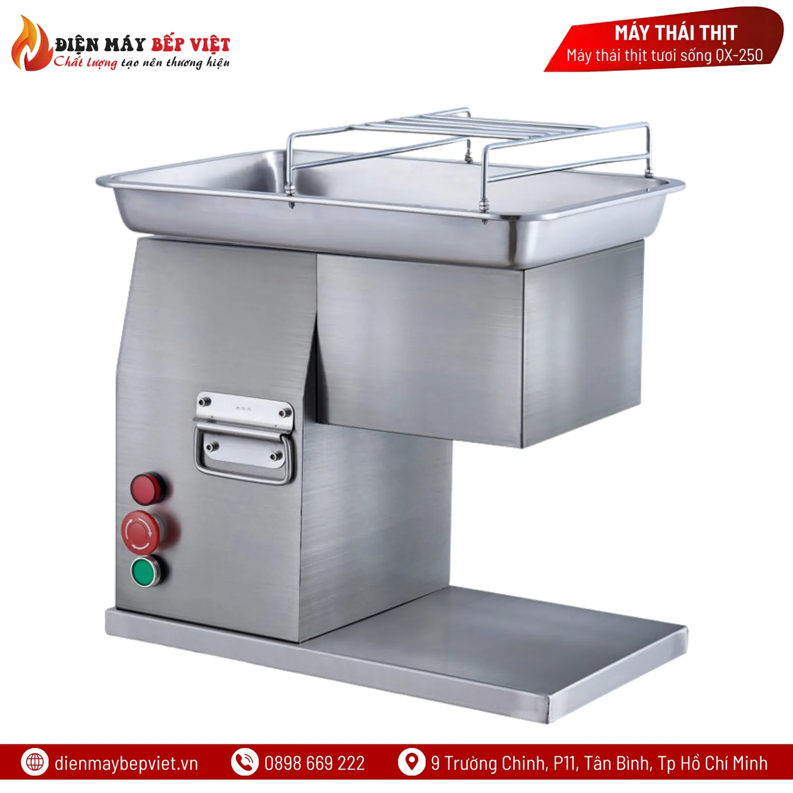 Máy Thái Thịt Tươi Sống QX-250