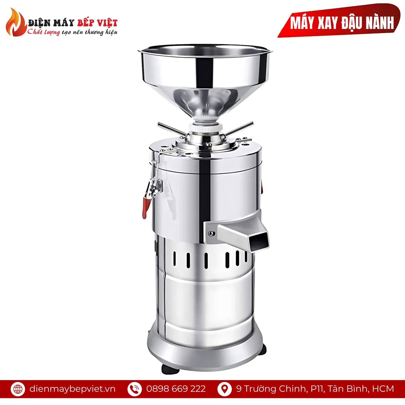 Máy Xay Đậu Nành Công Suất 2200W Lồng Lớn