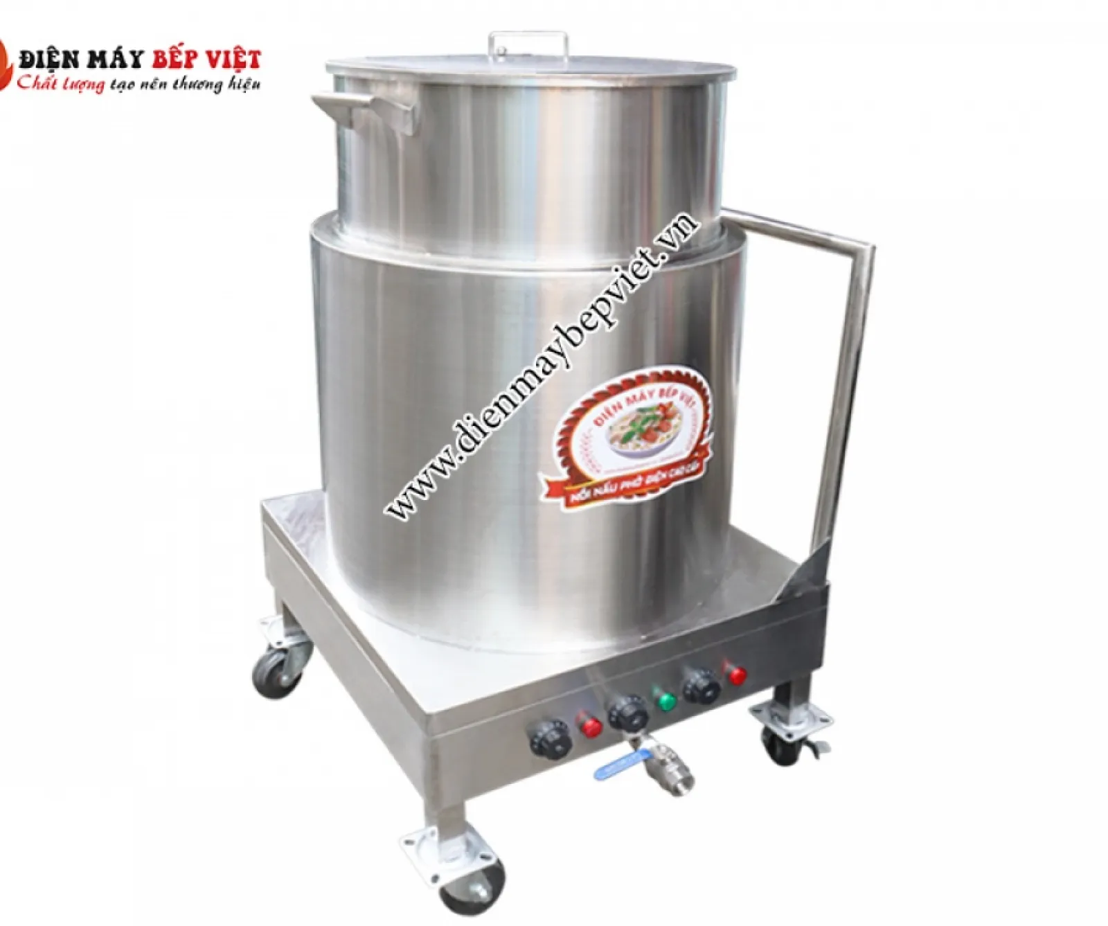 Nồi Hấp Điện Đa Năng 150L(có Bánh Xe)